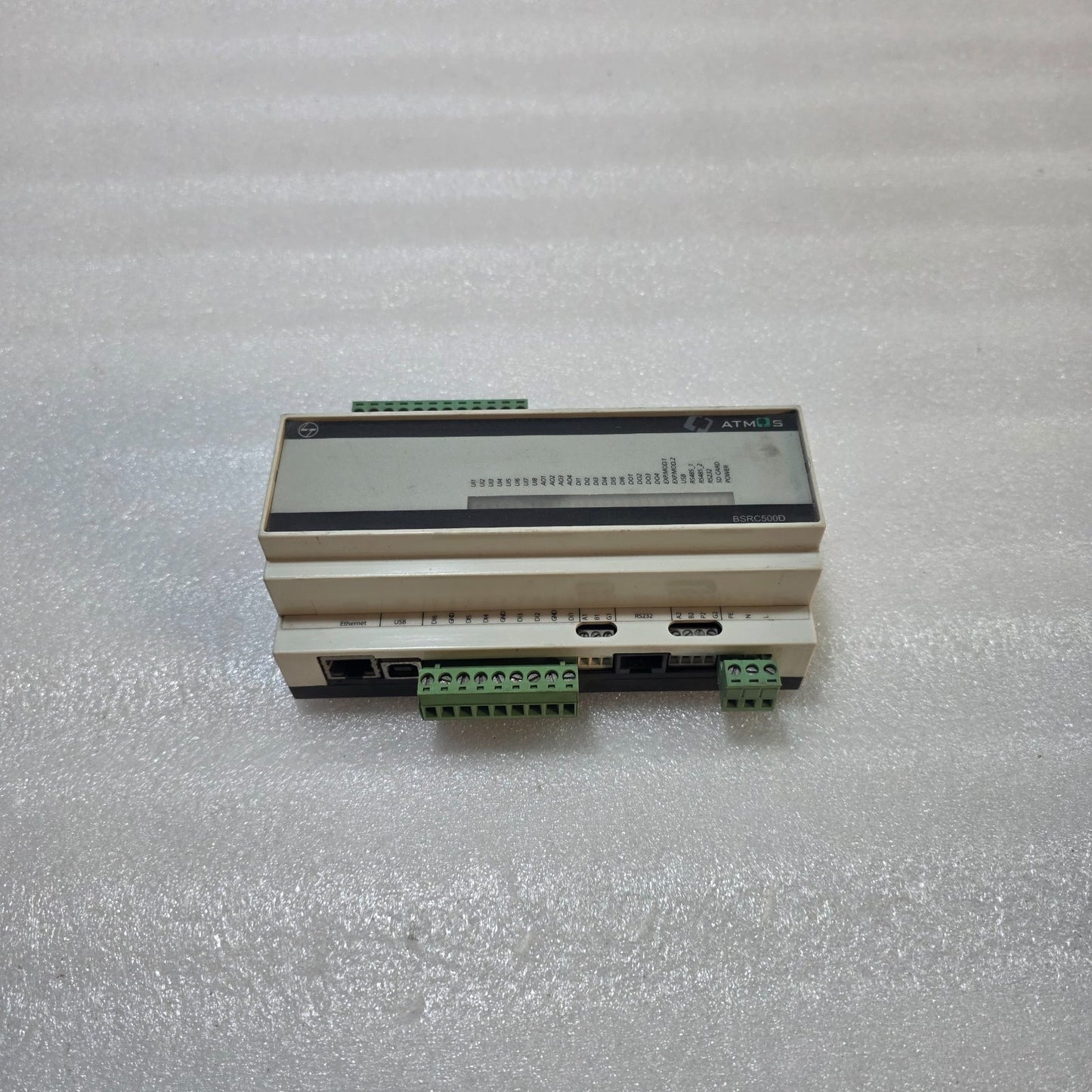 ATMOS BSRC 500 DM CONTROL MODULE 24VAC/DC INDUSTRIAL AUTOMATION CONTROLLER MADE