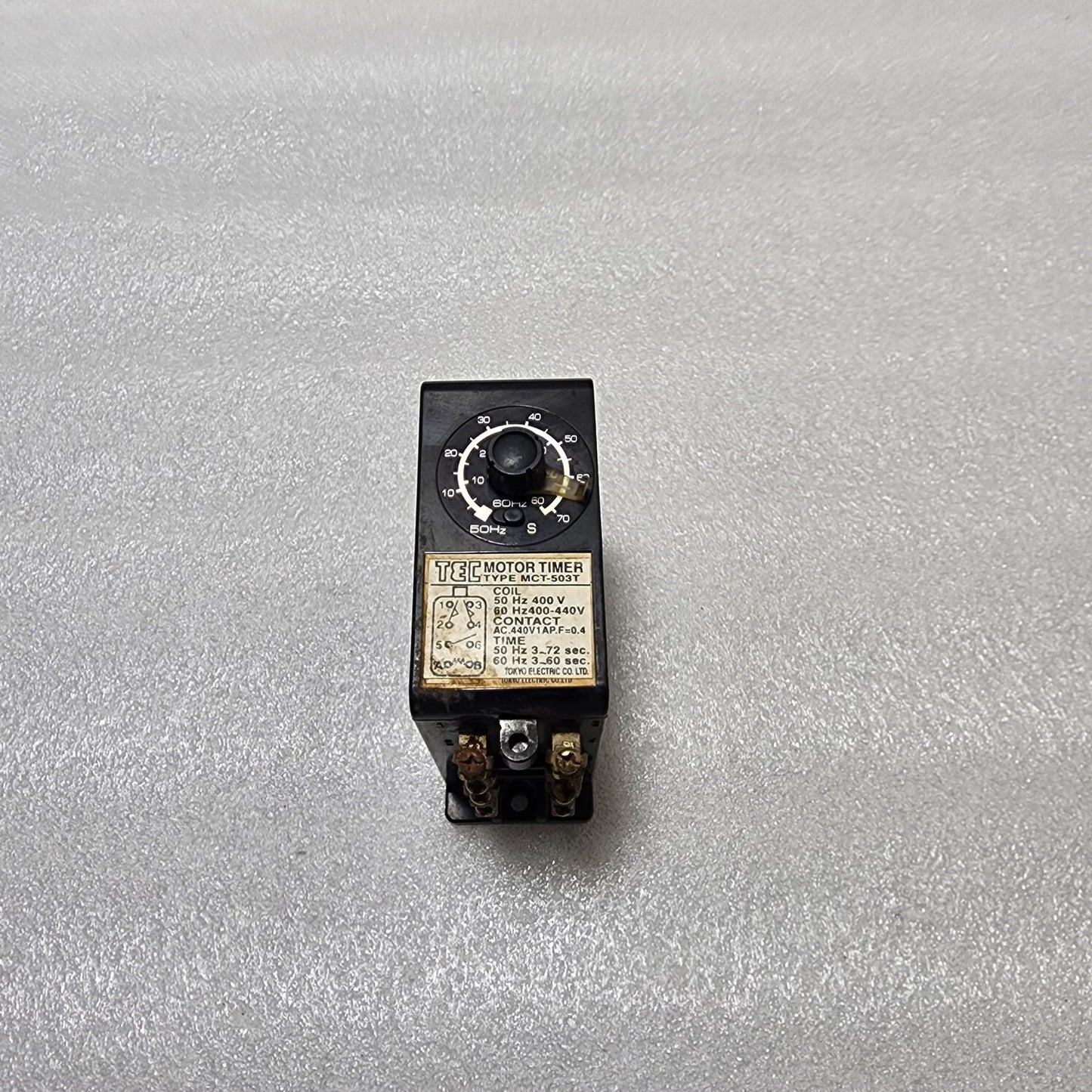 TEC MCT-503T MOTOR TIMER 400-440V