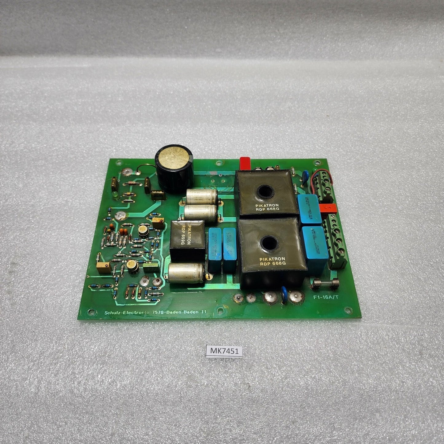 SCHULZ ELECTRONICS SC150-1.1 PCB