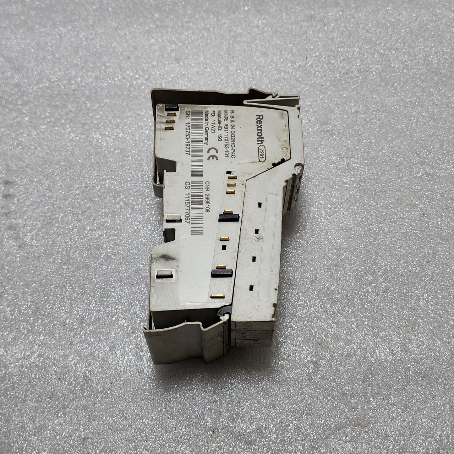 REXROTH R-IB IL 24 DI32/HD-PAC DIGITAL MODULE R911170753-101