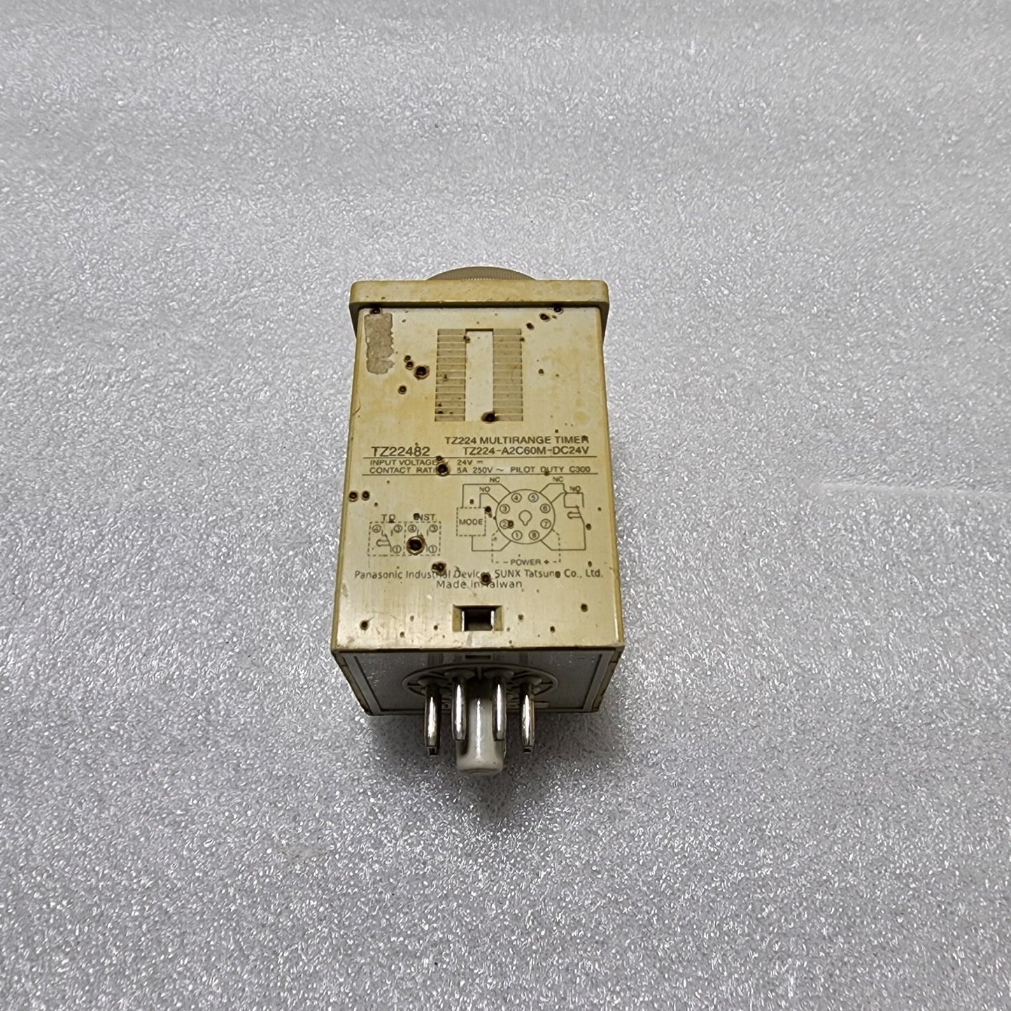 PANASONIC TZ22482 MULTIRANGE TIMER TZ224-A2C60M-DC24V 24V