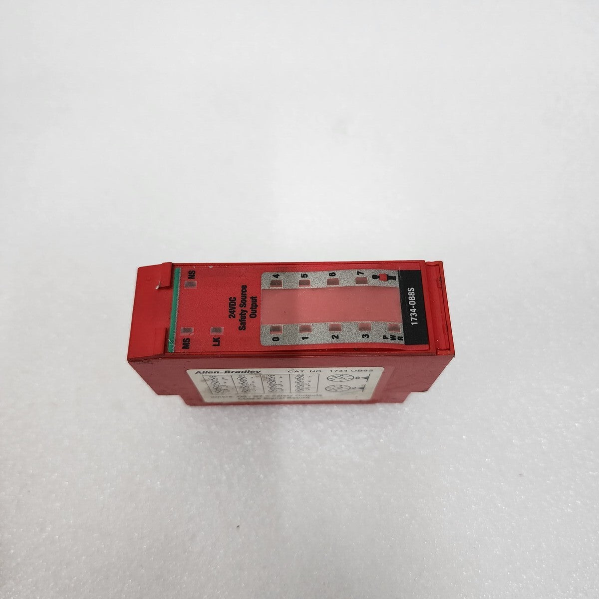 ALLEN BRADLEY CAT 1734-0B8S POINT GUARD I/O SAFETY MODULE 19907 SER A