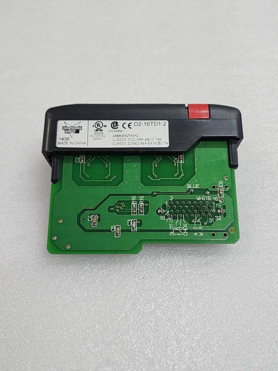 AUTOMATION DIRECT D2-16TD1-2 OUTPUT MODULE