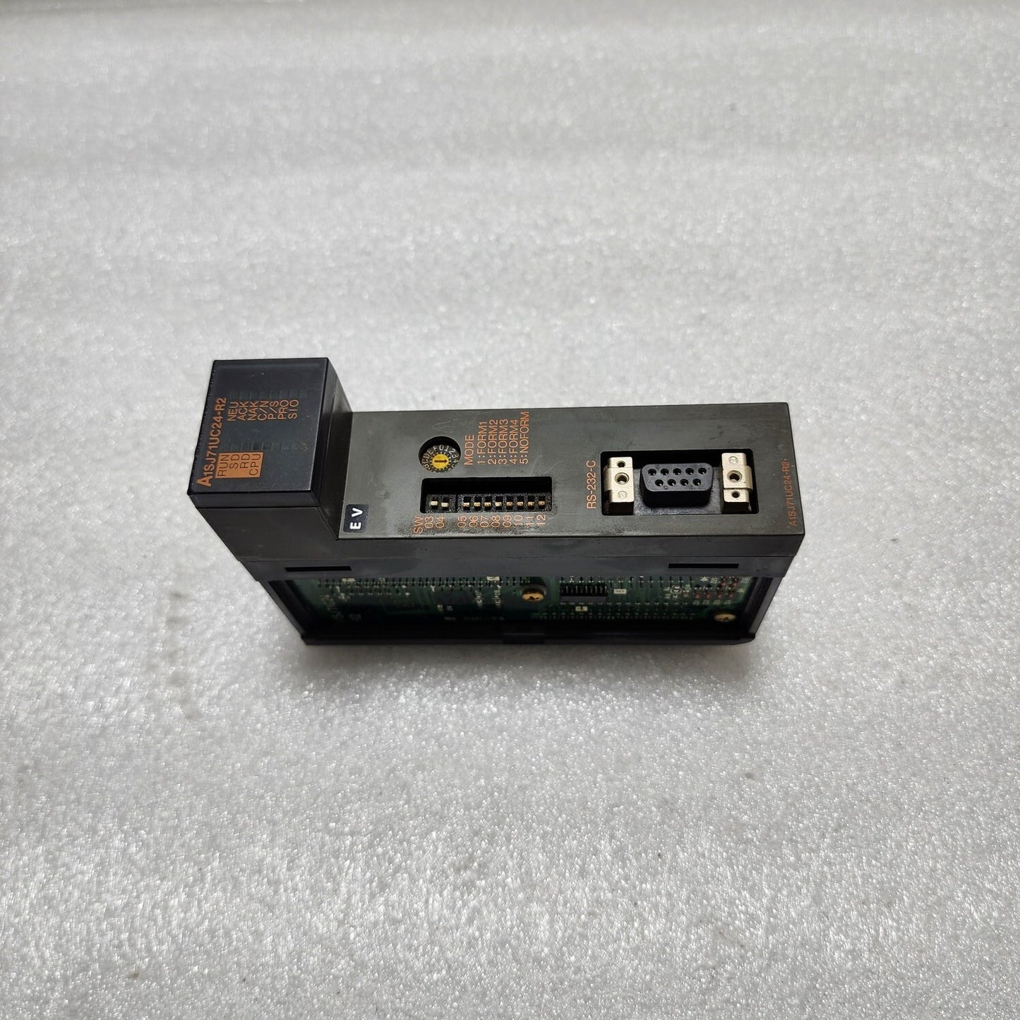 MITSUBISHI A1SJ71UC24-R2 RS-232-C UNIT LOT OF 2 UNIT
