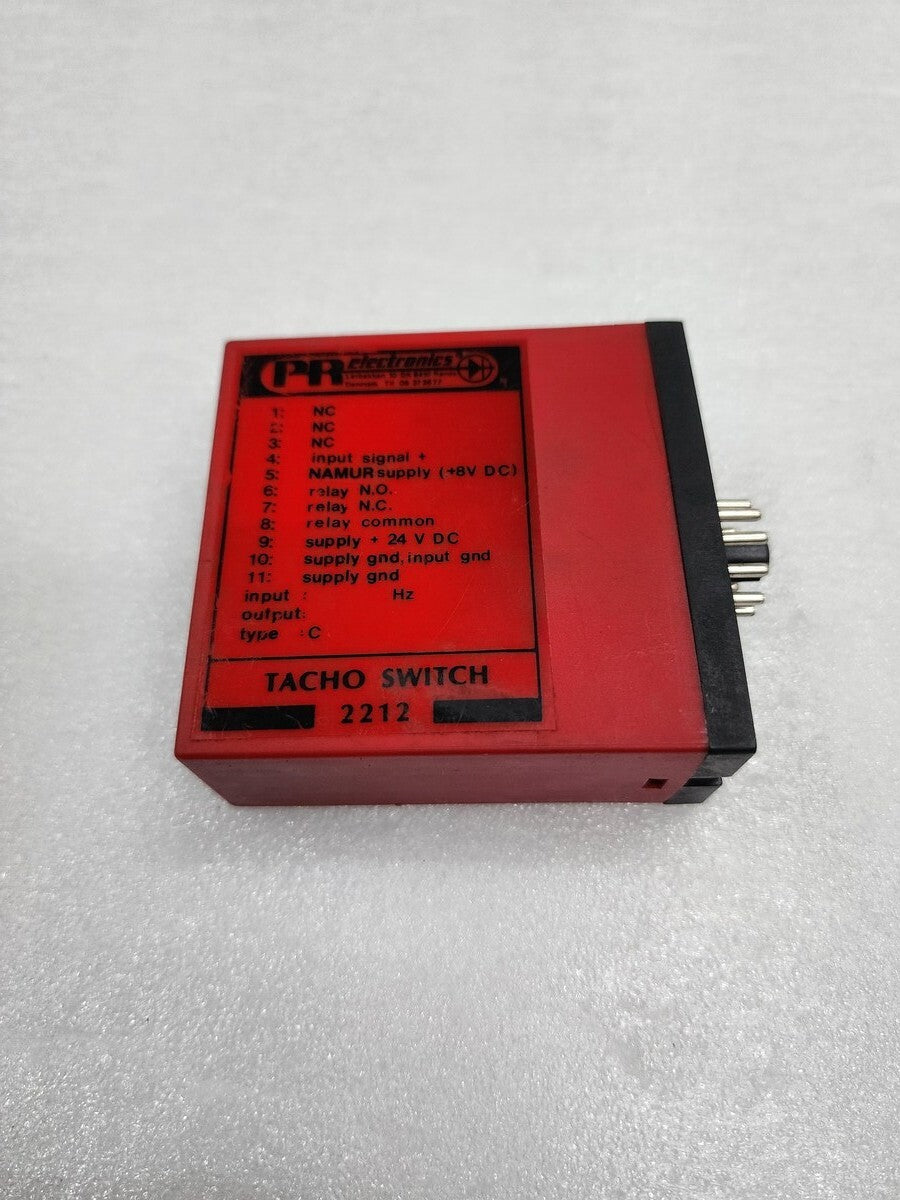 PR ELECTRONICS 2212 TACHO SWITCH  2212 X0C 24VDC