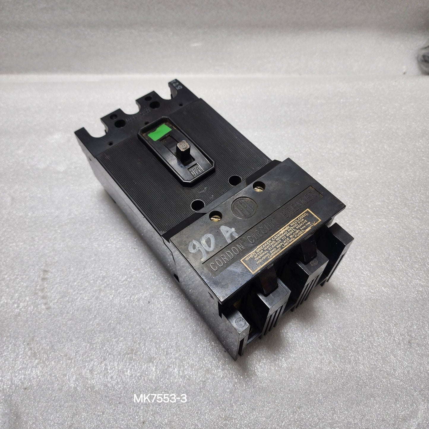 ITE CORDON CE3-M090 3-POLE CIRCUIT BREAKER 90A