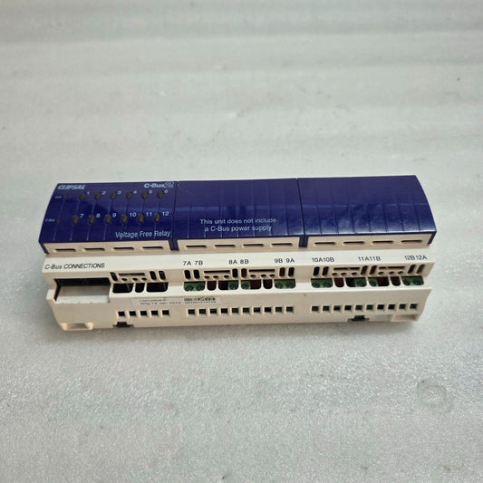 CLIPSAL L5512RVF 12-CHANNEL VOLTAGE FREE RELAY 220–240 V AC