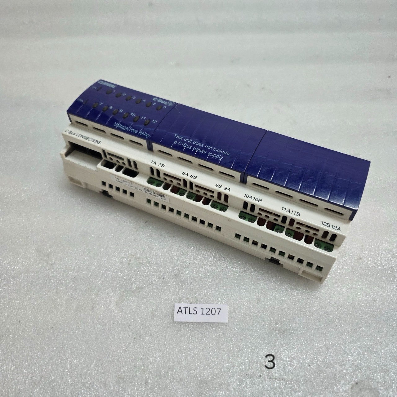 CLIPSAL L5512RVF 12-CHANNEL VOLTAGE FREE RELAY 220–240 V AC