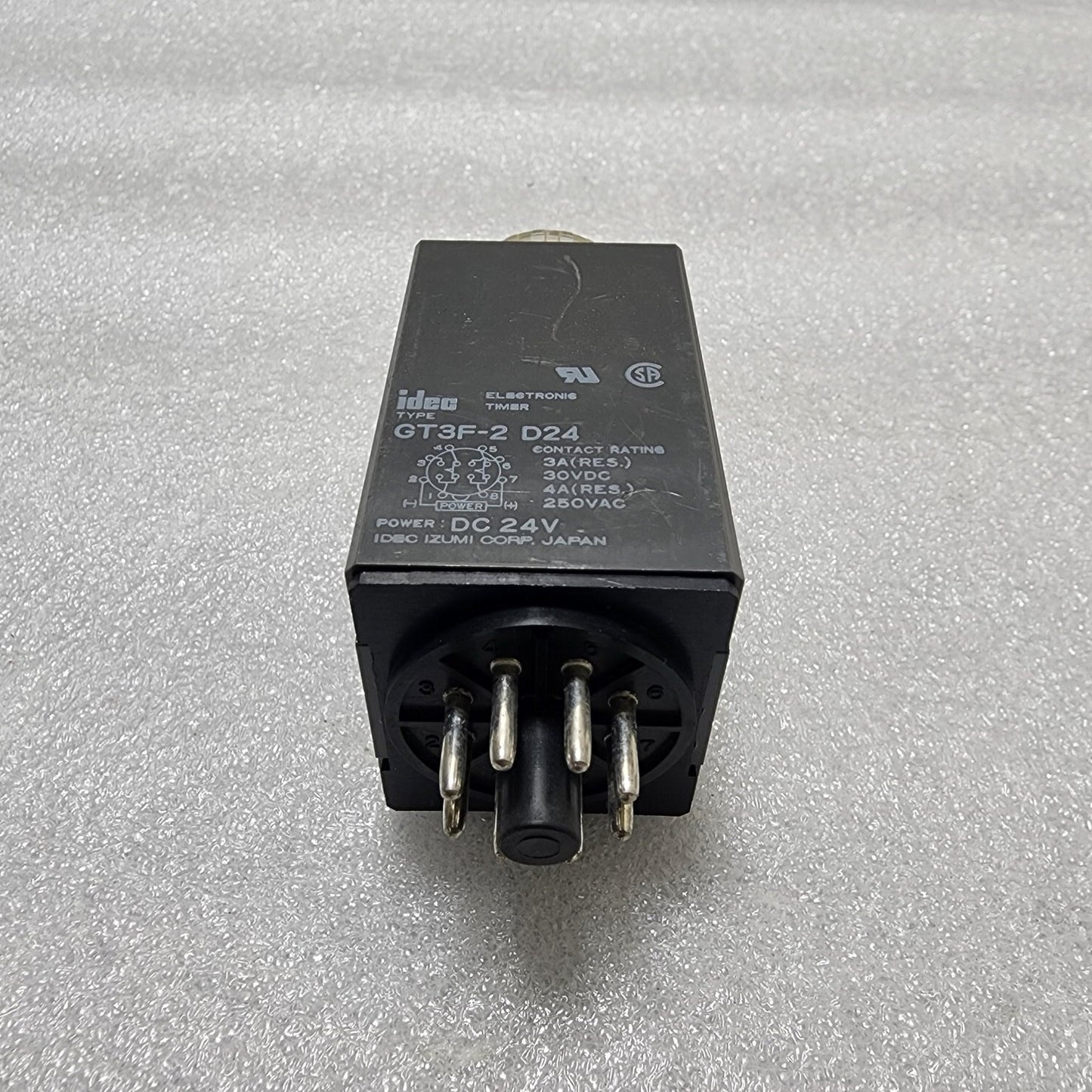 IDEC GT3F-2 D24 ELECTRONIC TIMER 24VDC