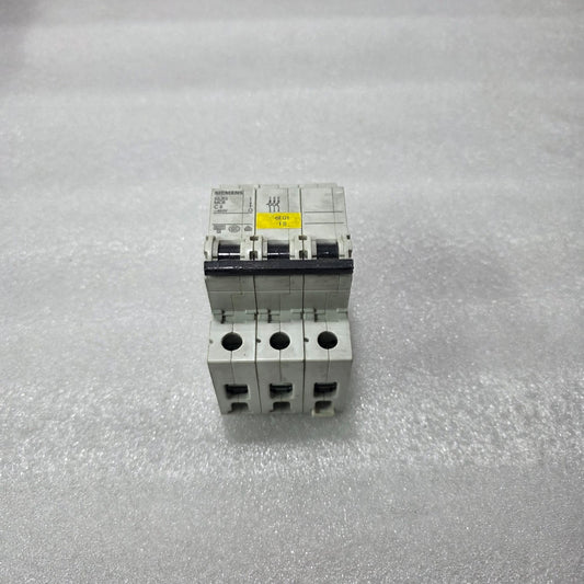 SIEMENS 5SJ63 C2 3 POLE MCB 2A 400V MINIATURE CIRCUIT BREAKER 6000A