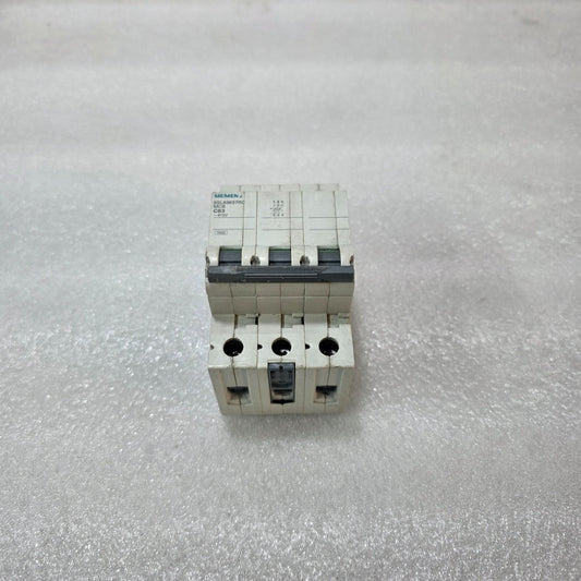 SIEMENS 5SL63637RC C63 63A 3 POLE MCB 415V 7.5KA CIRCUIT BREAKER