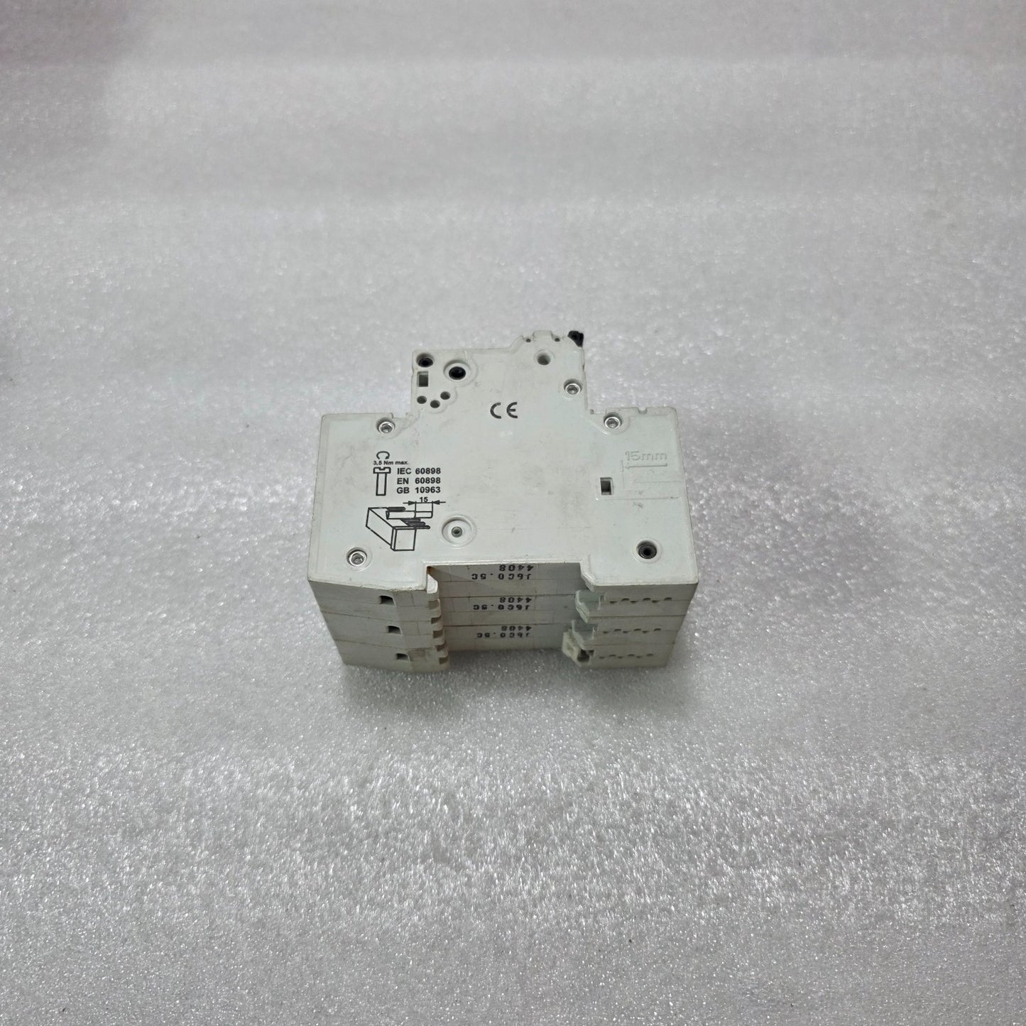 SIEMENS 5SJ63 C0.5 3 POLE MCB 0.5A 400V MINIATURE CIRCUIT BREAKER 6000A
