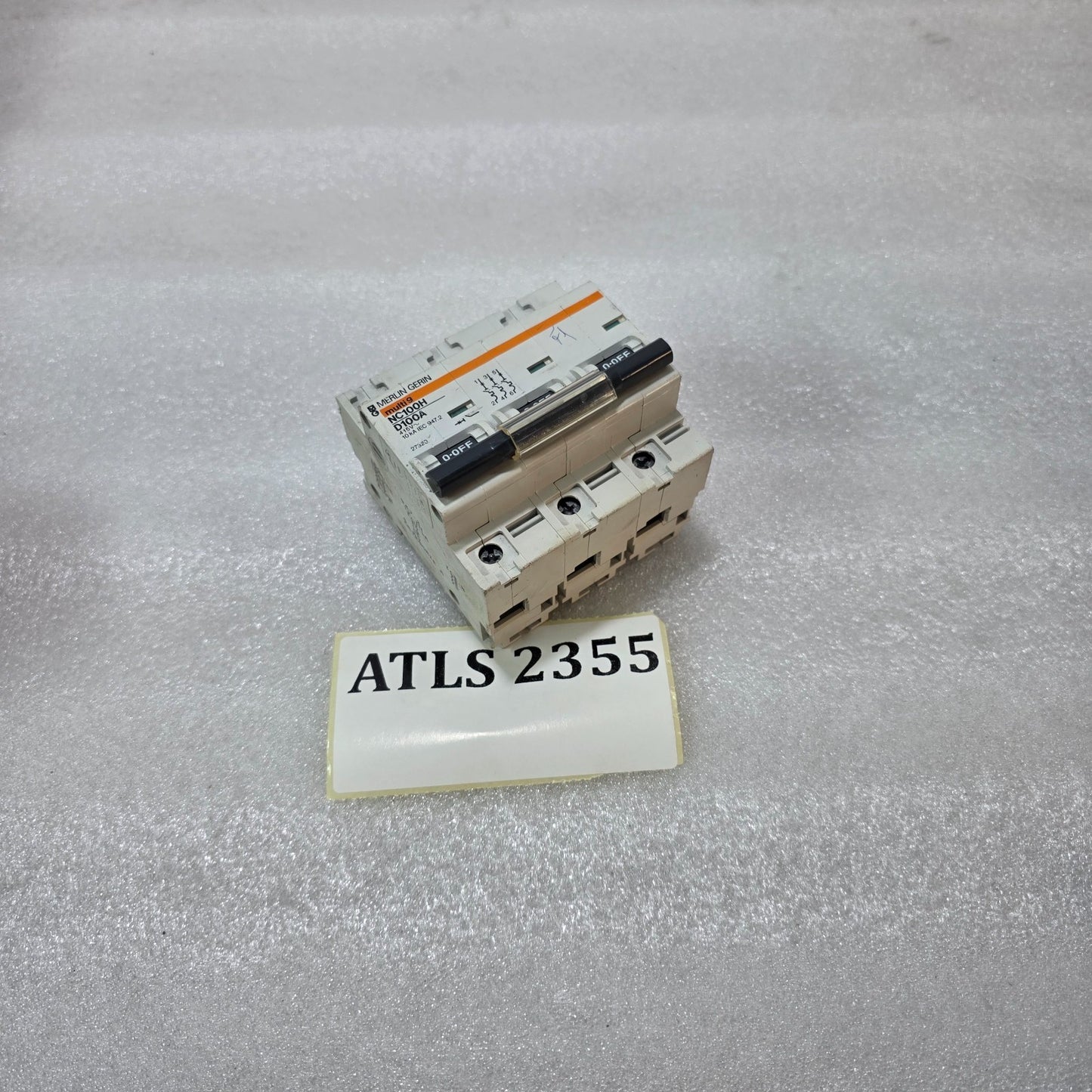 MERLIN GERIN MULTI9 NC100H D100A 3 POLE MCB 415V 10KA CIRCUIT BREAKER