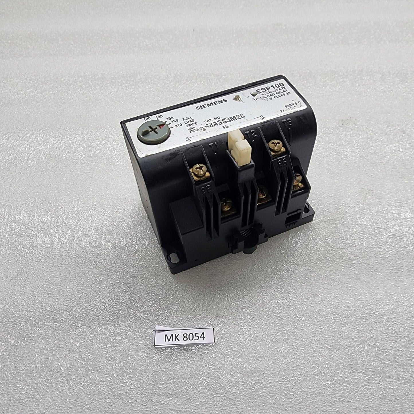 SIEMENS 48ASS3M20 ESP100 SOLID STATE OVERLOAD RELAY  100-210A