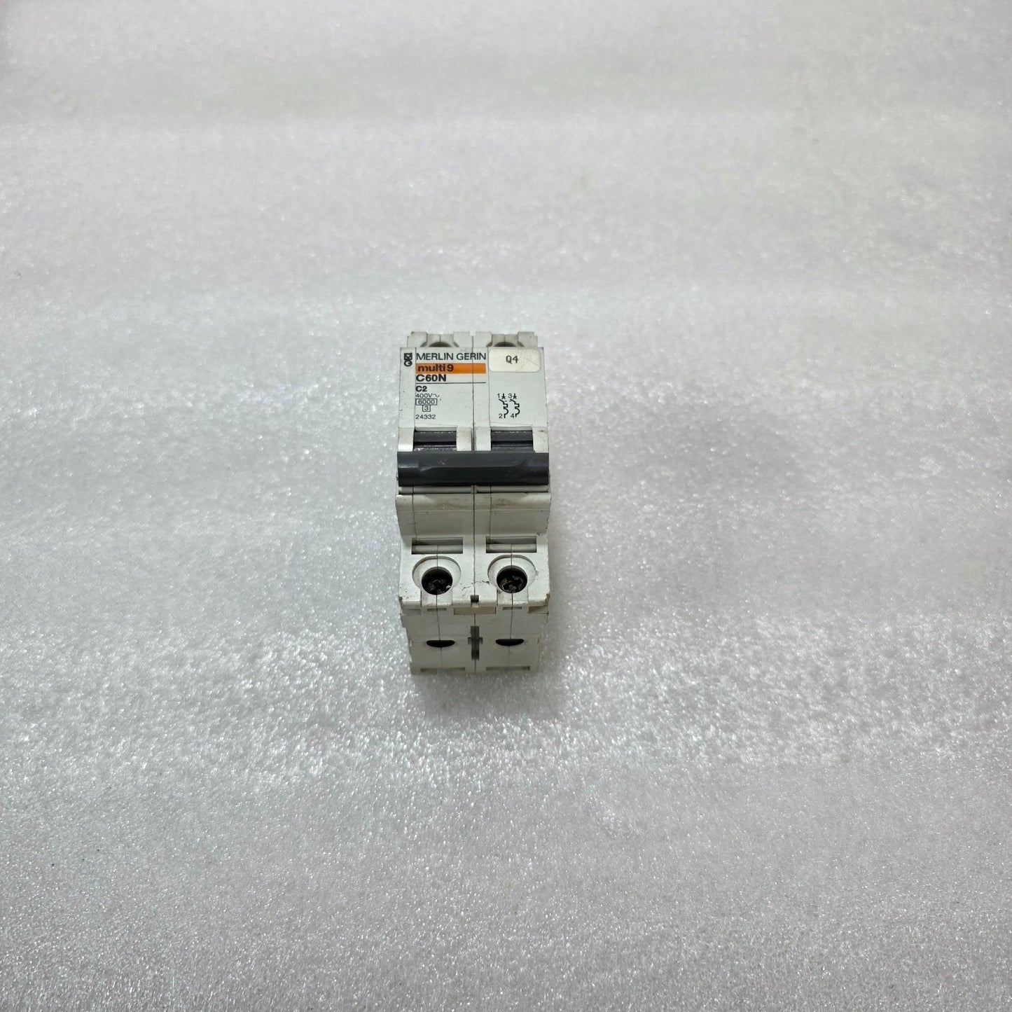 MERLIN GERIN MULTI9 C60N C2 2 POLE MCB CIRCUIT BREAKER 400V 6KA