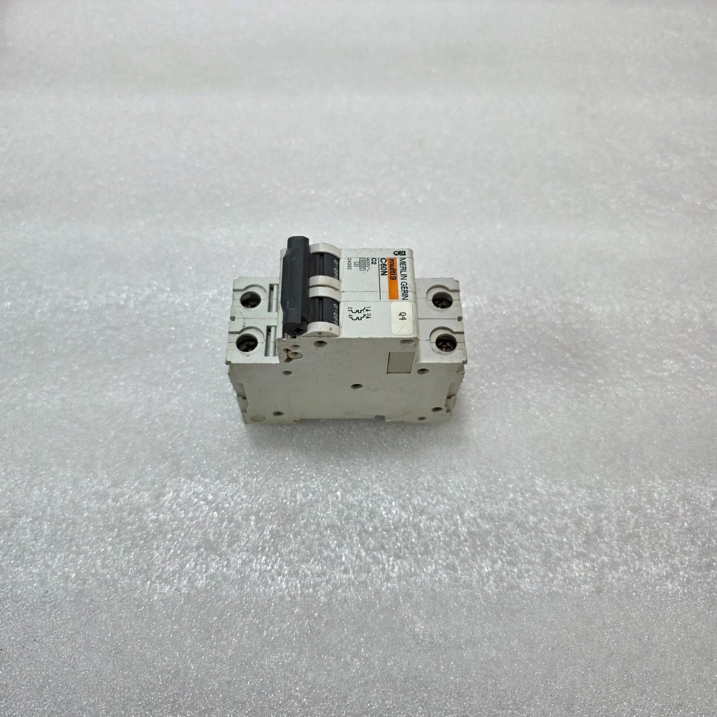 MERLIN GERIN MULTI9 C60N C2 2 POLE MCB CIRCUIT BREAKER 400V 6KA