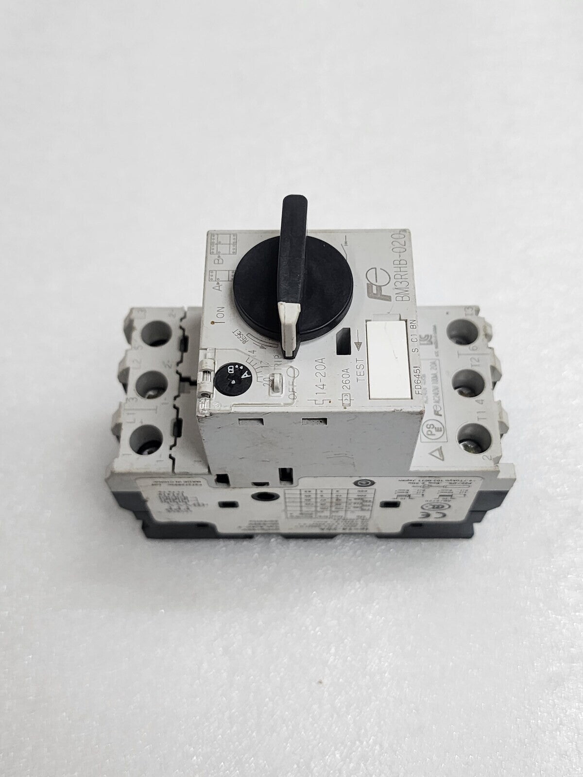 FUJI ELECTRIC BM3RHB-020 MOTOR PROTECTOR 14-20A