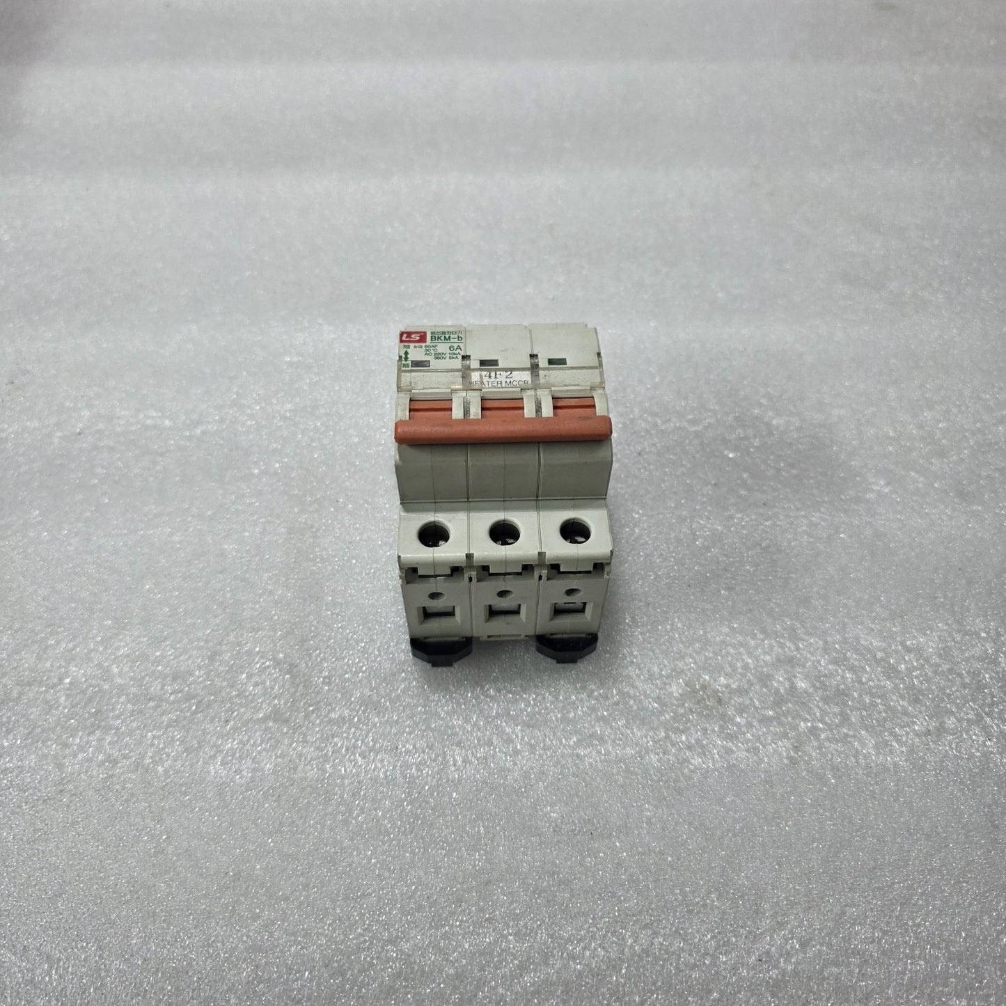 LS BKM-B 6A 3 POLE HEATER MCCB CIRCUIT BREAKER 220V/380V INDUSTRIAL PROTECTION S