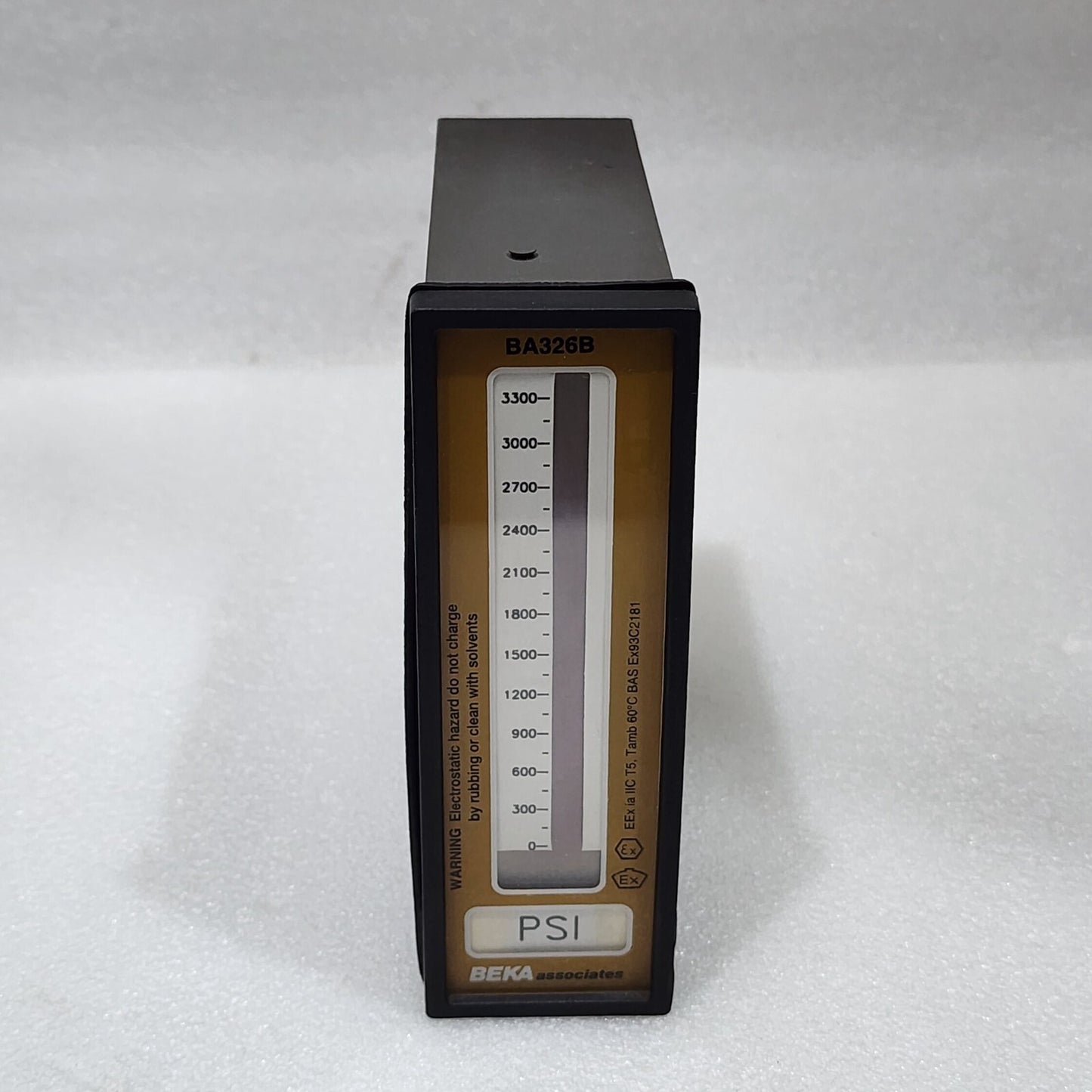 BEKA ASSOCIATES BA326B INTRINSICALLY SAFE 2-WIRE 4/20 mA COMBINED INDICATOR