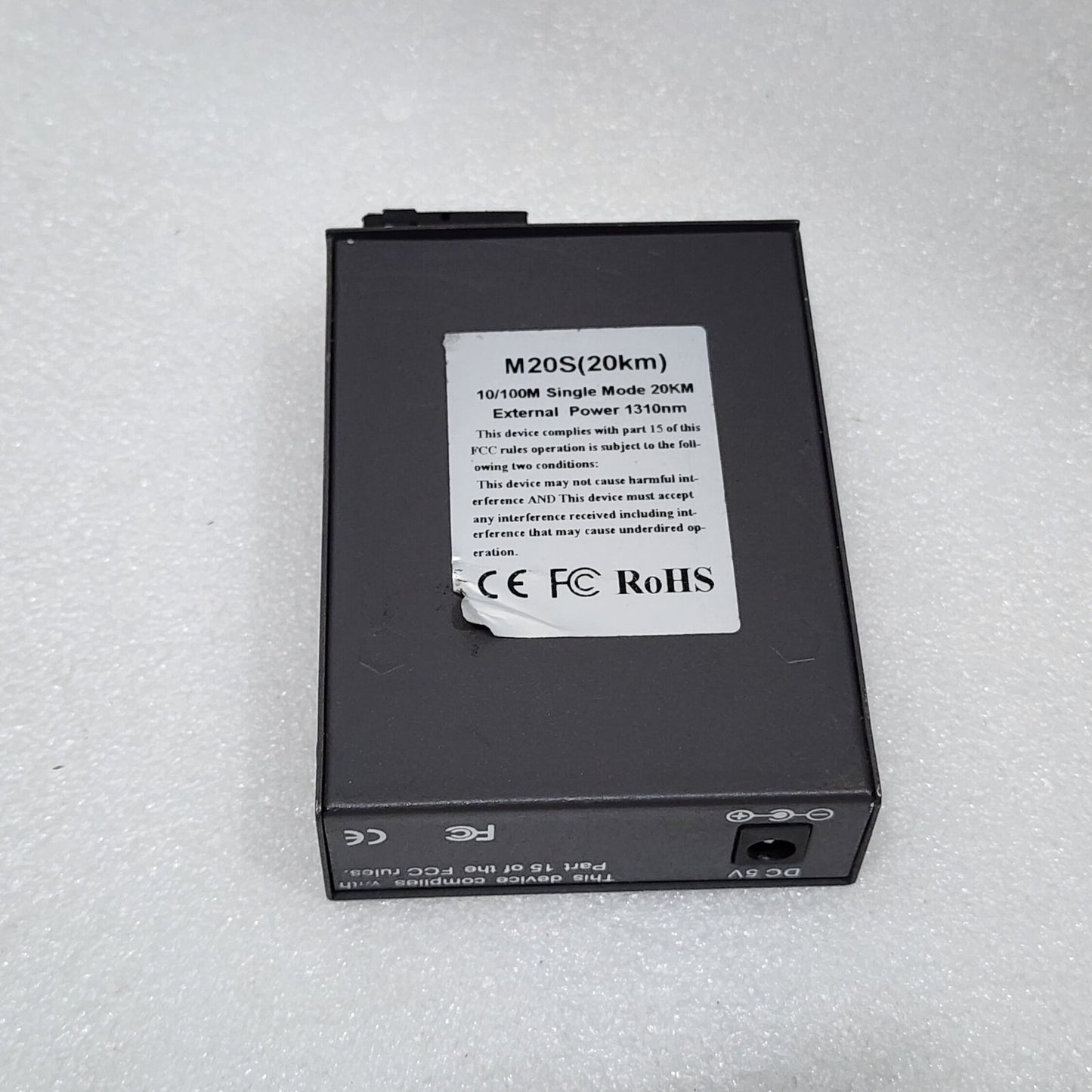 MX TECHNOLOGIES M20S PWR 100M SINGLE MODE MEDIA CONVERTER
