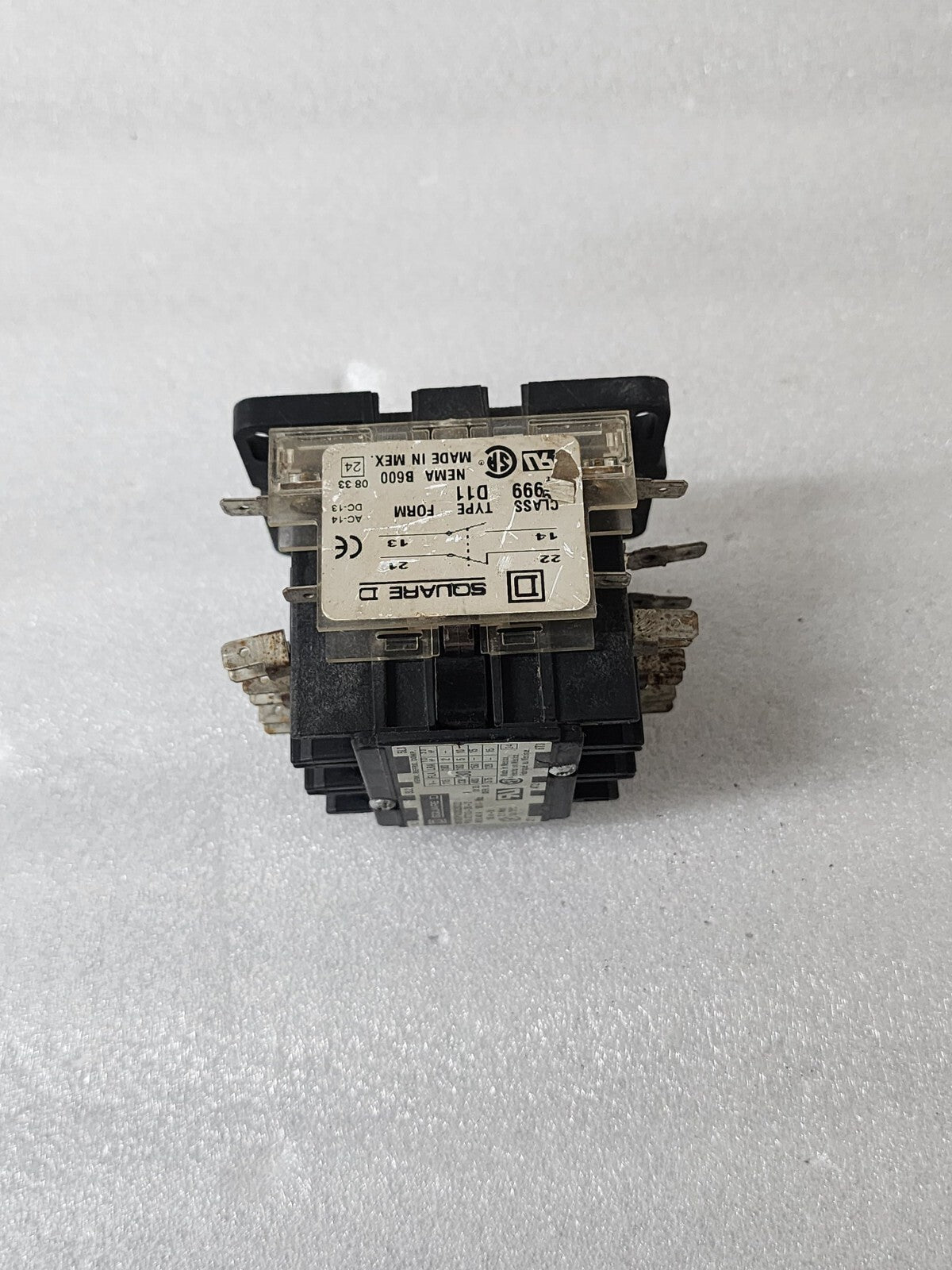 SQUARE D 87713-30-2 CONTACTOR 30A 8910DPA33S28X22 COIL VOLTAGE 110-120V