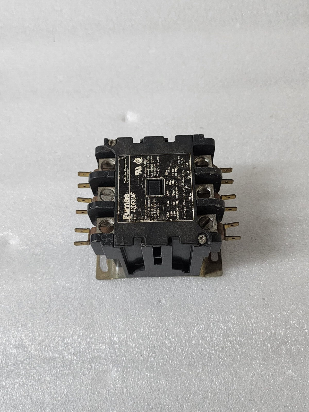 FURNAS 42DF35AF DEFINITE PURPOSE CONTROLLER 50A COIL VOLTAGE 110-120V