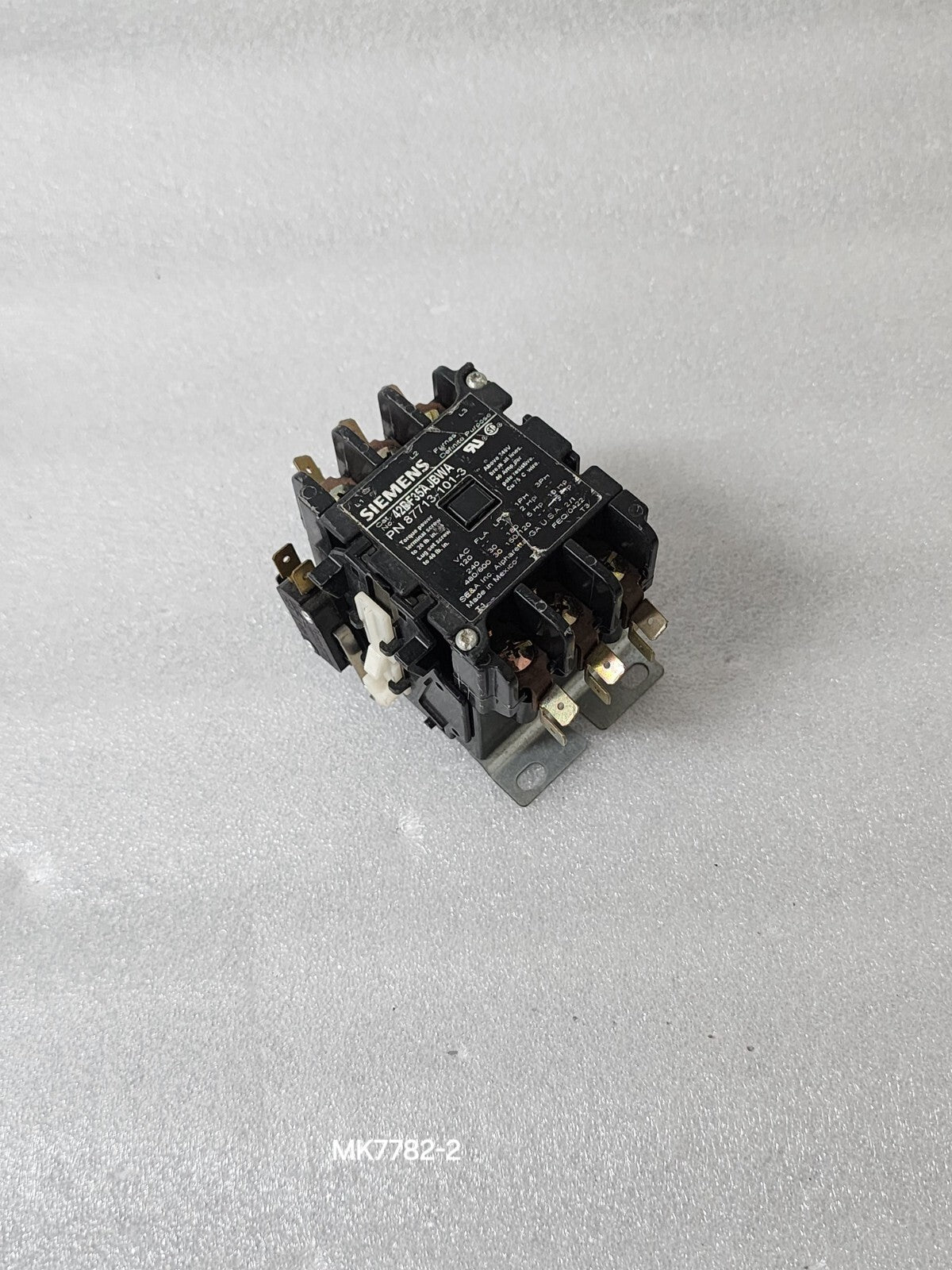 SIEMENS 42BF35AJBWA DEFINITE PURPOSE CONTACTOR 87713-101-3 COIL VOLTAGE 24V