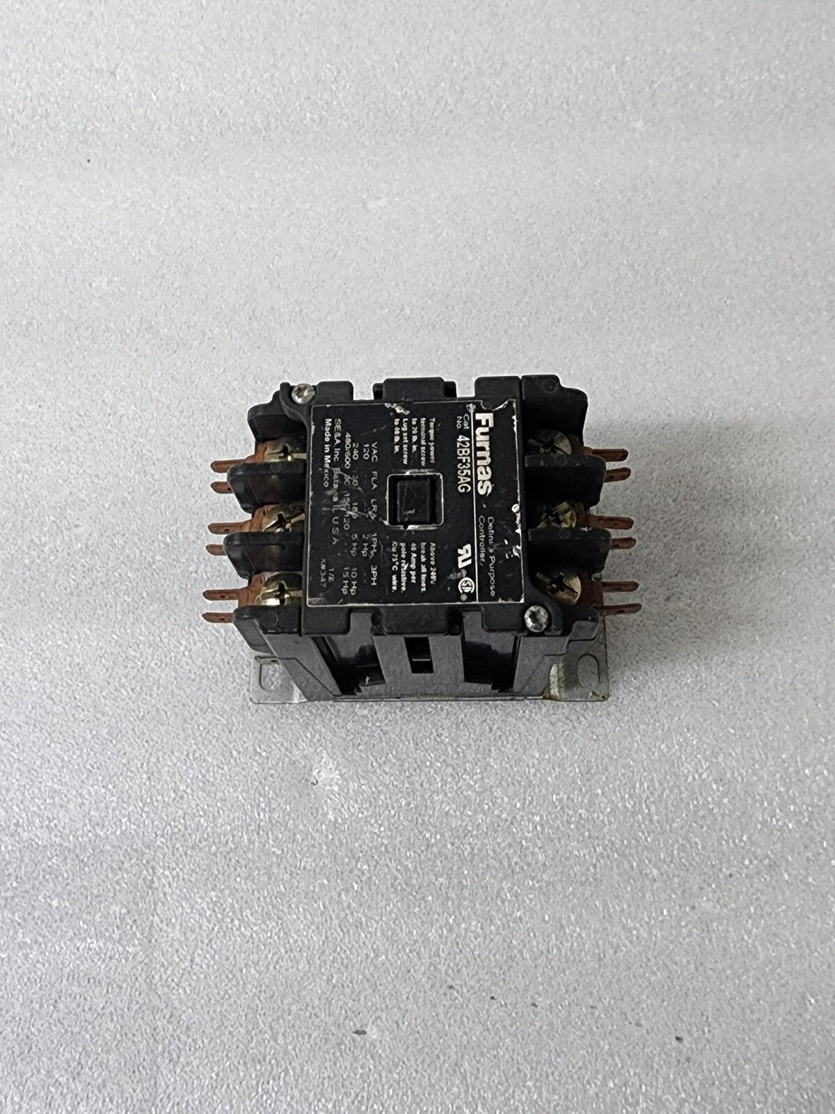 FURNAS 42BF35AG DEFINITE PURPOSE CONTACTOR