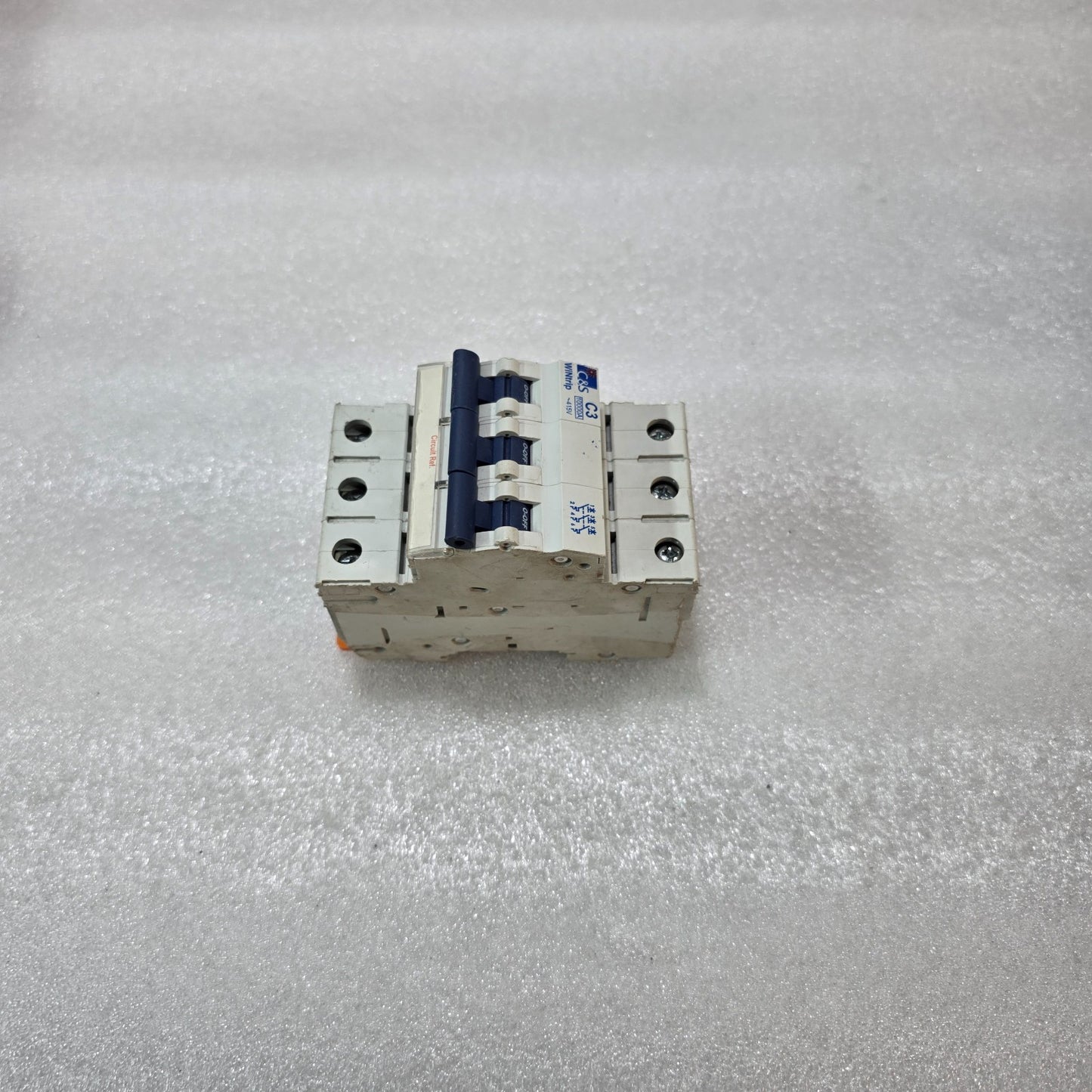 C&S WINTRIP C3 3 POLE MCB 415V 10KA CIRCUIT BREAKER