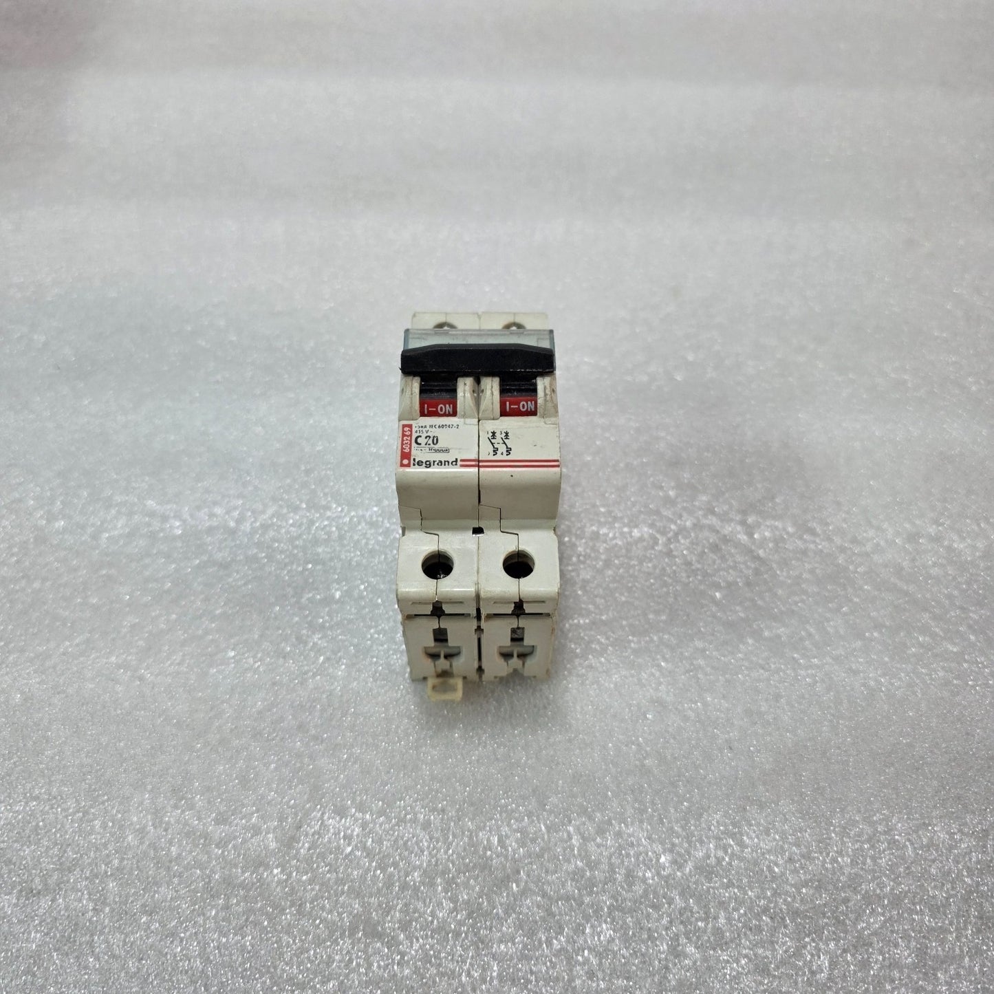 LEGRAND C20 2 POLE MCB 20A 415V 10KA MINIATURE CIRCUIT BREAKER