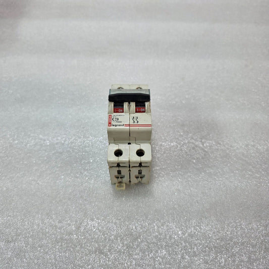 LEGRAND C20 2 POLE MCB 20A 415V 10KA MINIATURE CIRCUIT BREAKER