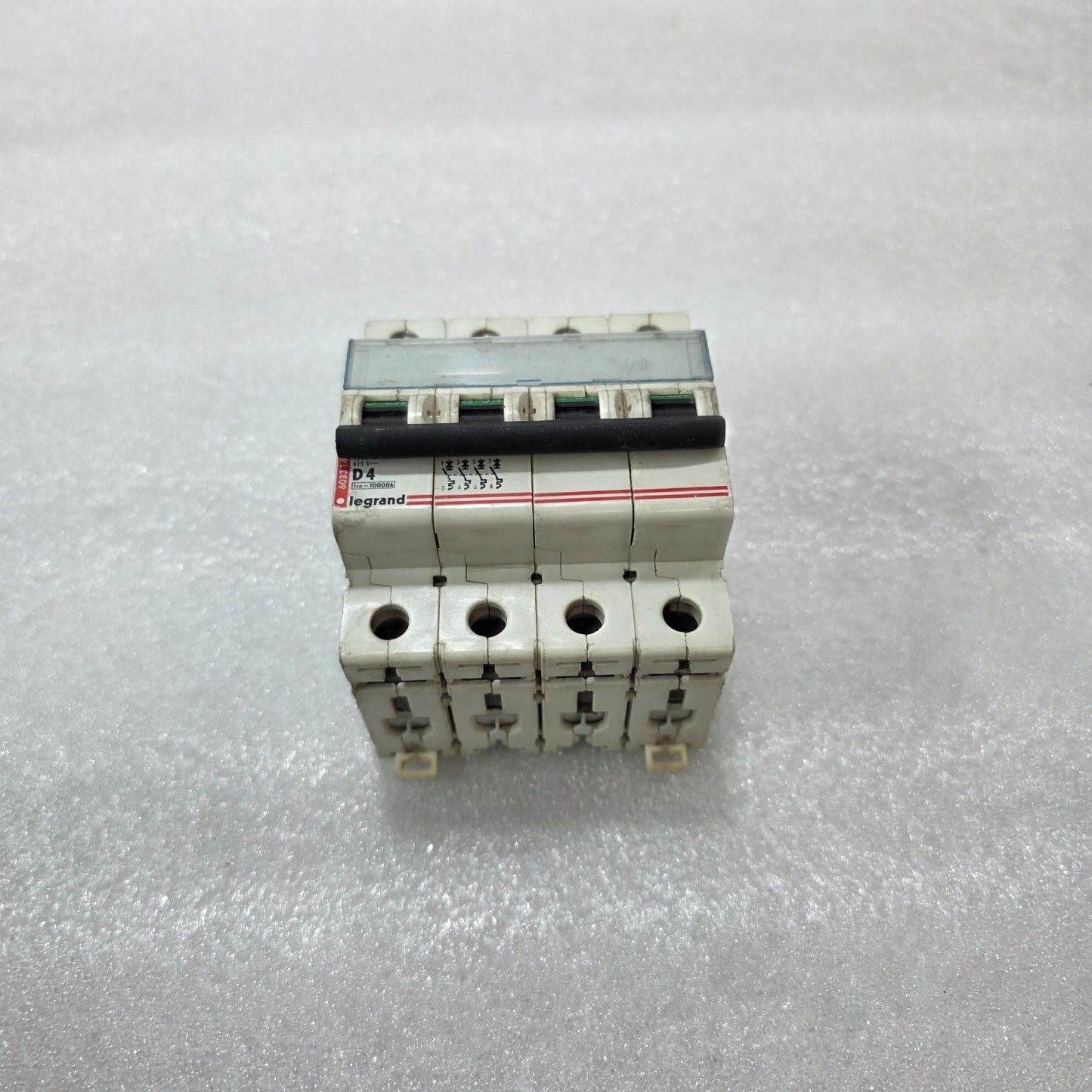 LEGRAND 603314 D4 FOUR POLE MCB CIRCUIT BREAKER 415V 10KA
