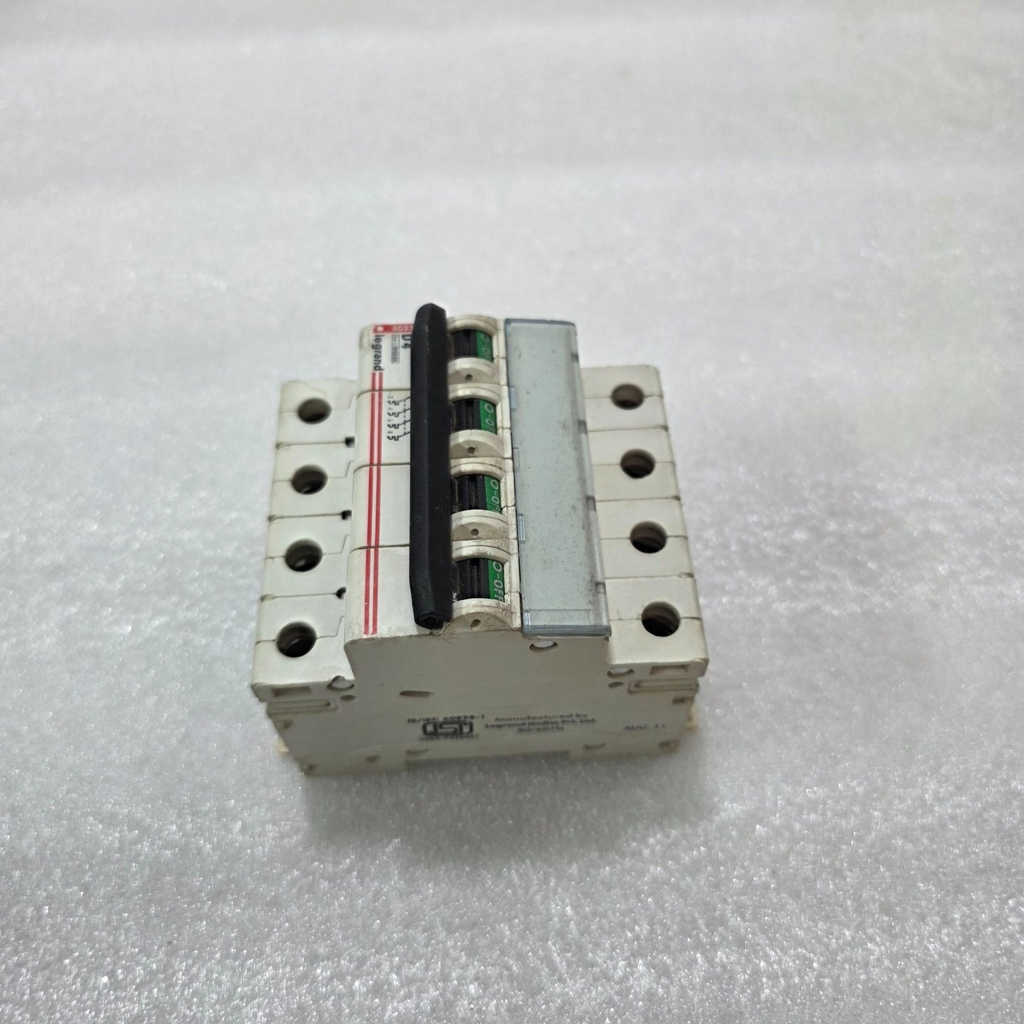 LEGRAND 603314 D4 FOUR POLE MCB CIRCUIT BREAKER 415V 10KA