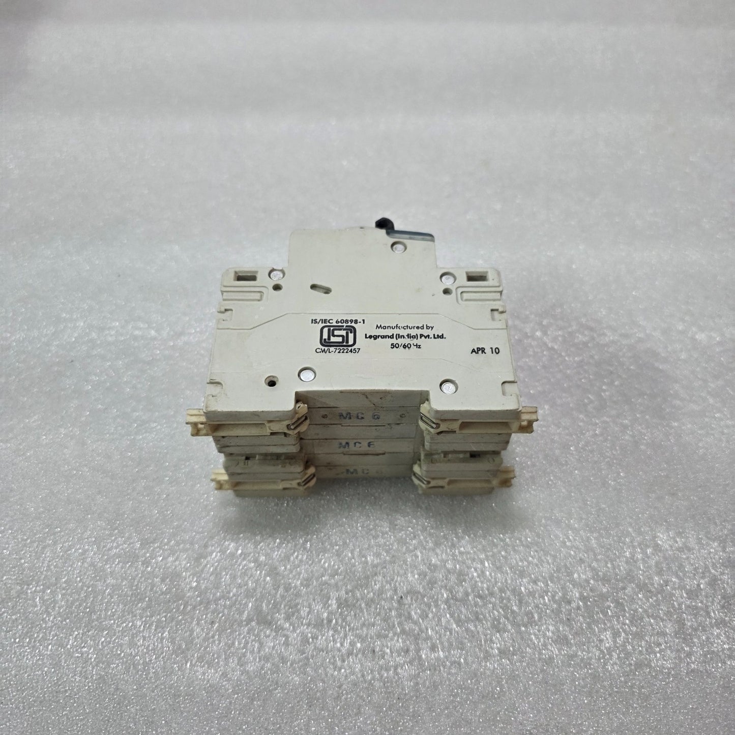 LEGRAND C6 3 POLE MCB 415V 15KA MINIATURE CIRCUIT BREAKER 603882