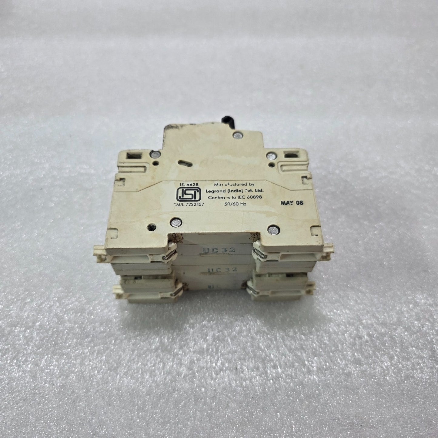 LEGRAND C32 3 POLE MCB 415V 10KA MINIATURE CIRCUIT BREAKER | 6032 88