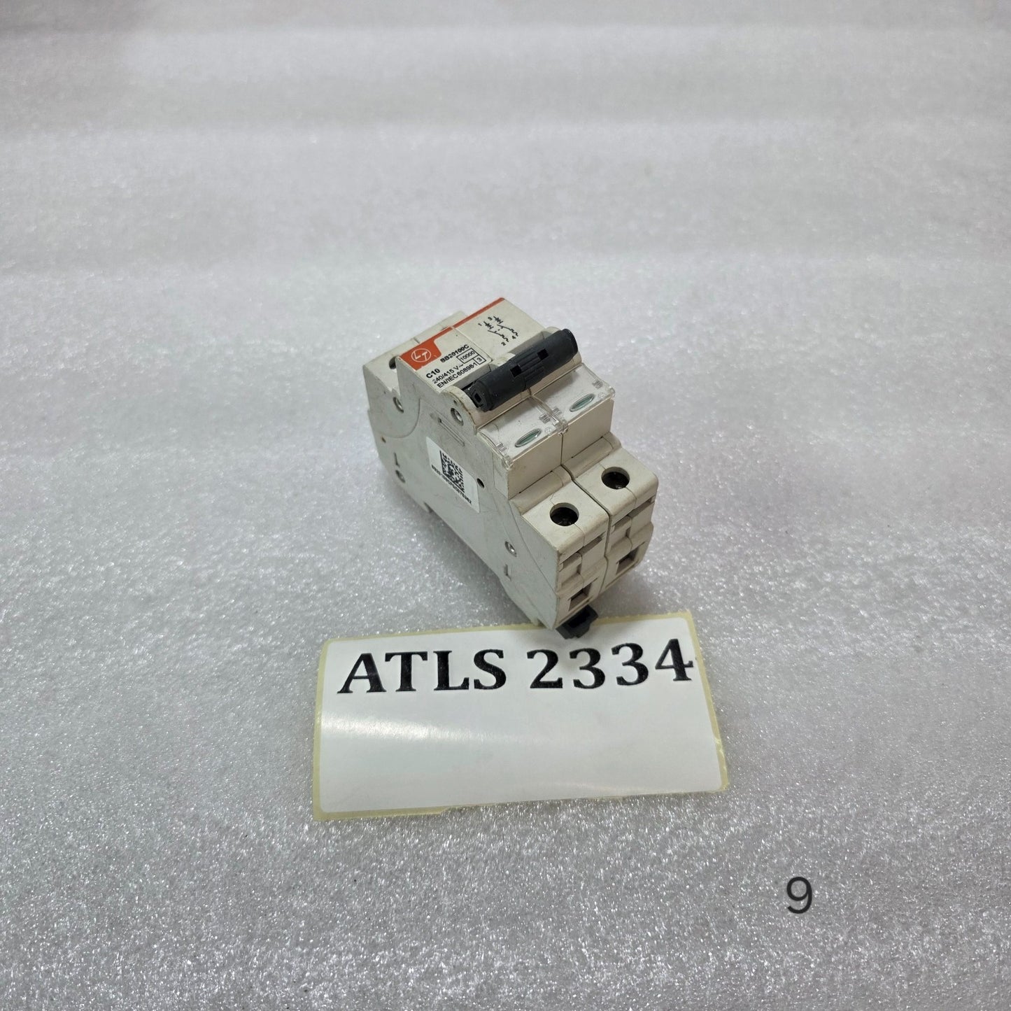 L&T BB20100C C10 DOUBLE POLE MCB CIRCUIT BREAKER 10A 240/415V 10KA