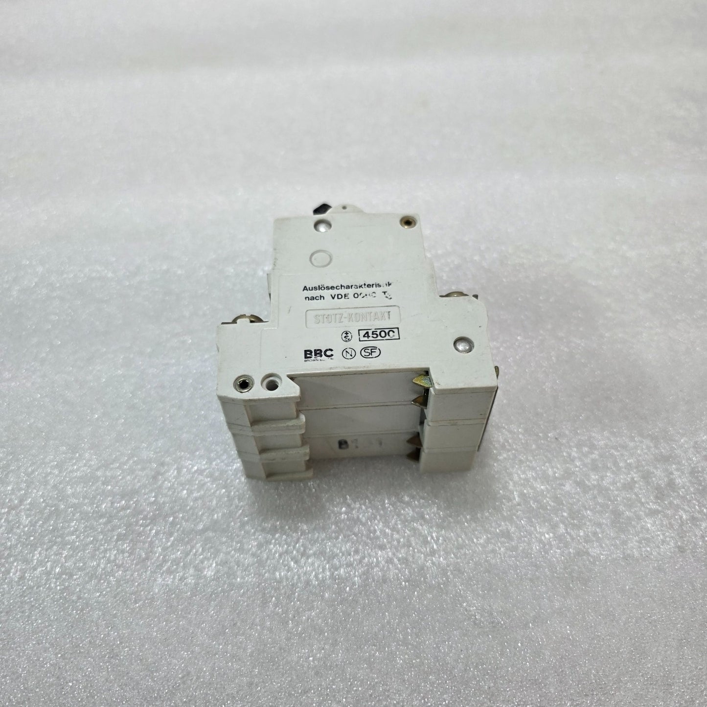 BBC STOTZ S163 K16A 3 POLE CIRCUIT BREAKER 16A 380V