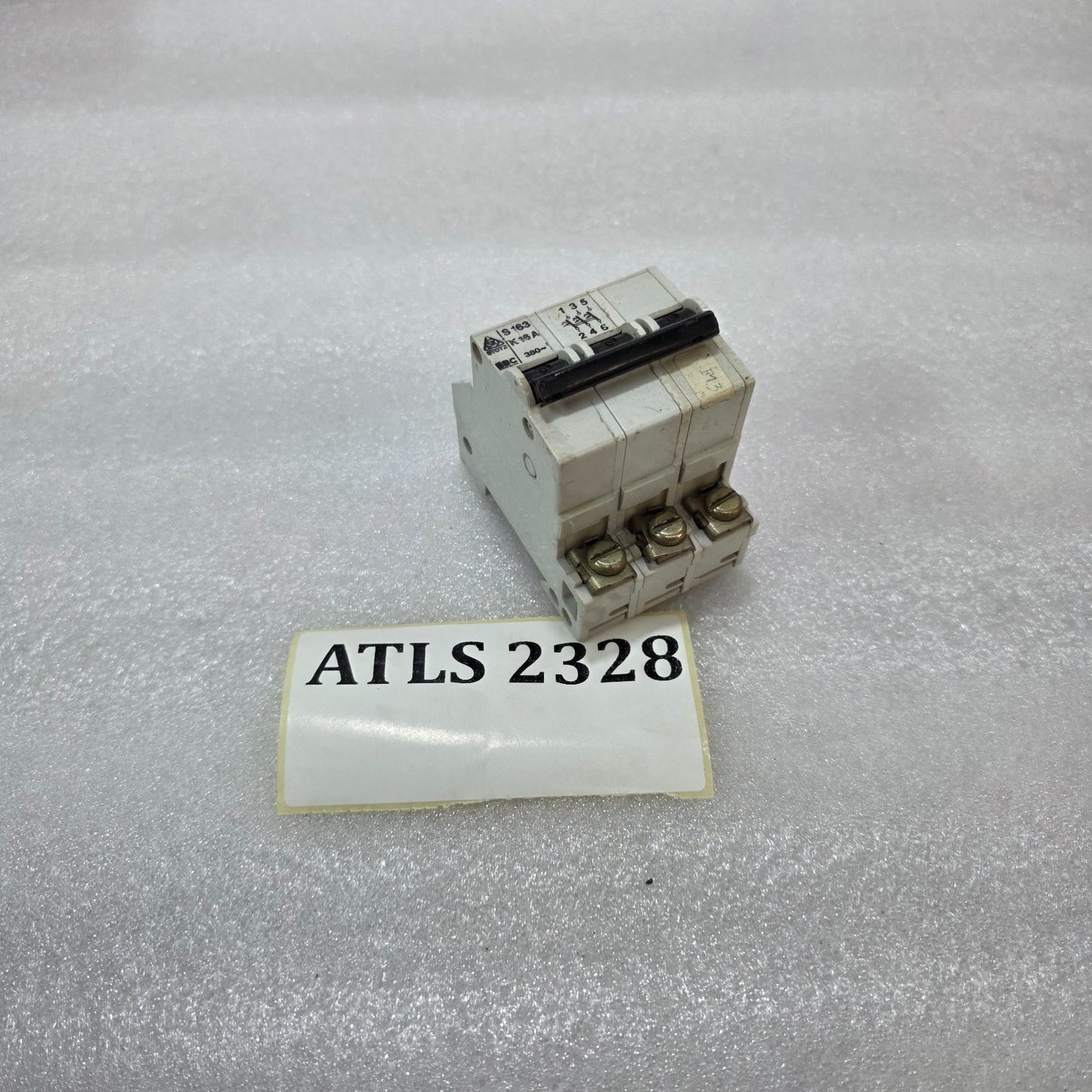 BBC STOTZ S163 K16A 3 POLE CIRCUIT BREAKER 16A 380V