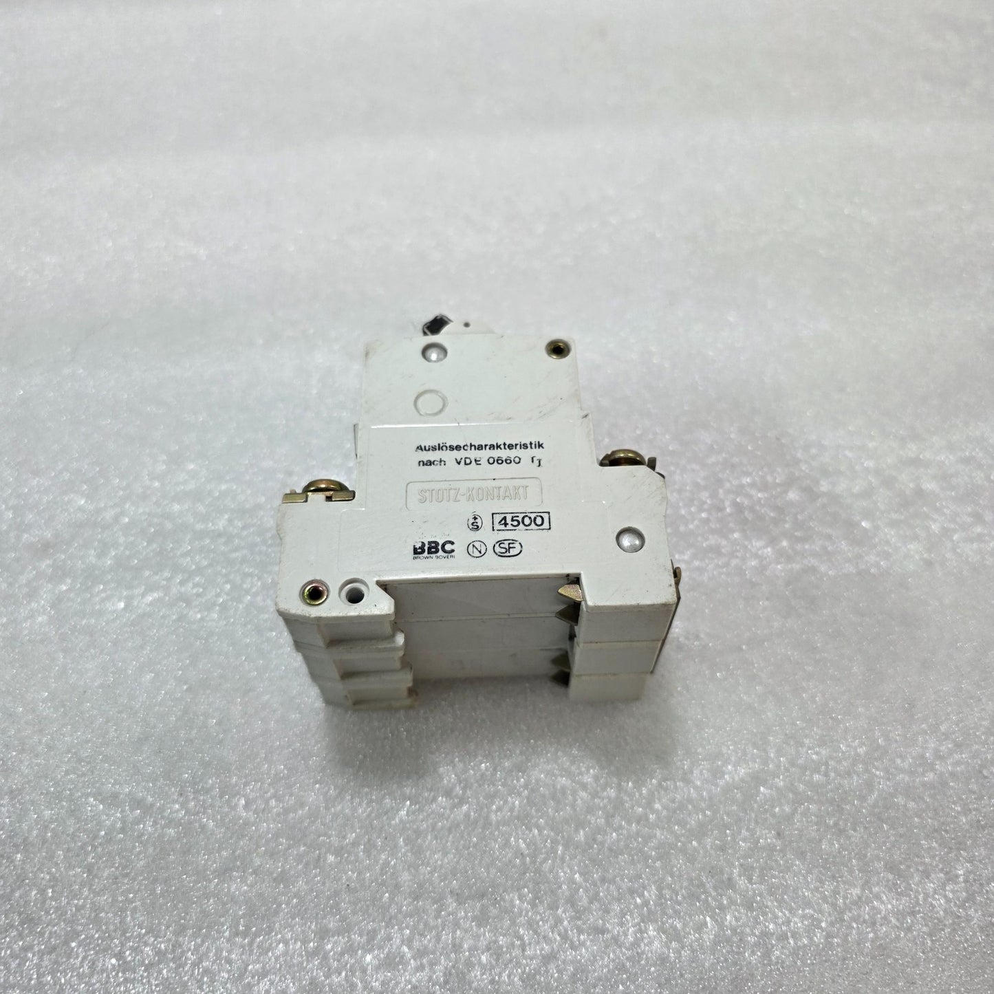 BBC STOTZ S163 K10A 3 POLE CIRCUIT BREAKER 10A 380V