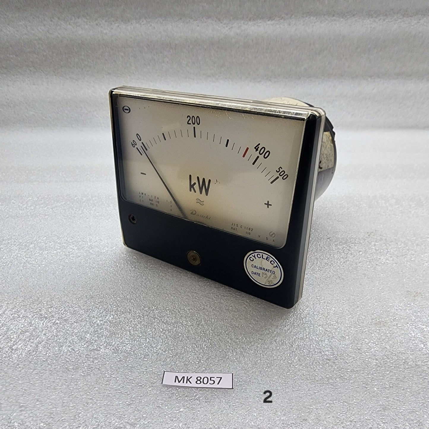 DAIICHI LWK-12N KILOWATT METER PT 440/110V CT 800/5A