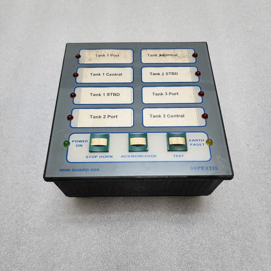 PRAXIS MINI GUARD 008 SHIP ALARM PANEL CONTROL SYSTEM 24V