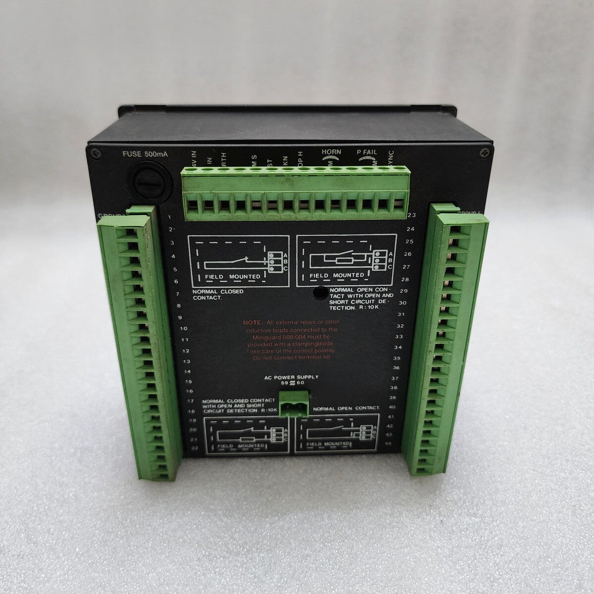 PRAXIS MINI GUARD 008 SHIP ALARM PANEL CONTROL SYSTEM 24V