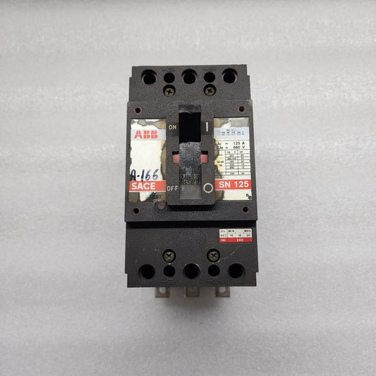 ABB SN125 3-POLE BREAKER 125A
