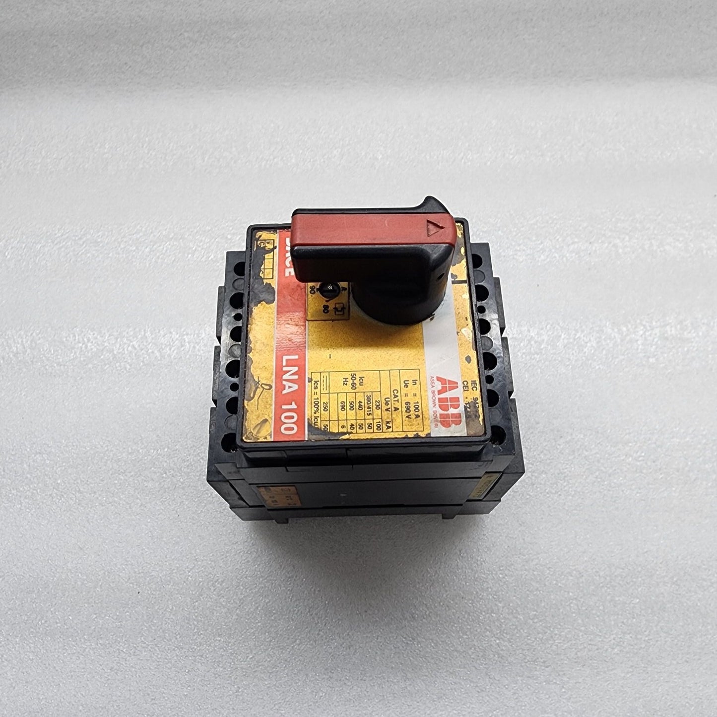 ABB SACE LNA100 LIMITER CIRCUIT BREAKER 100A