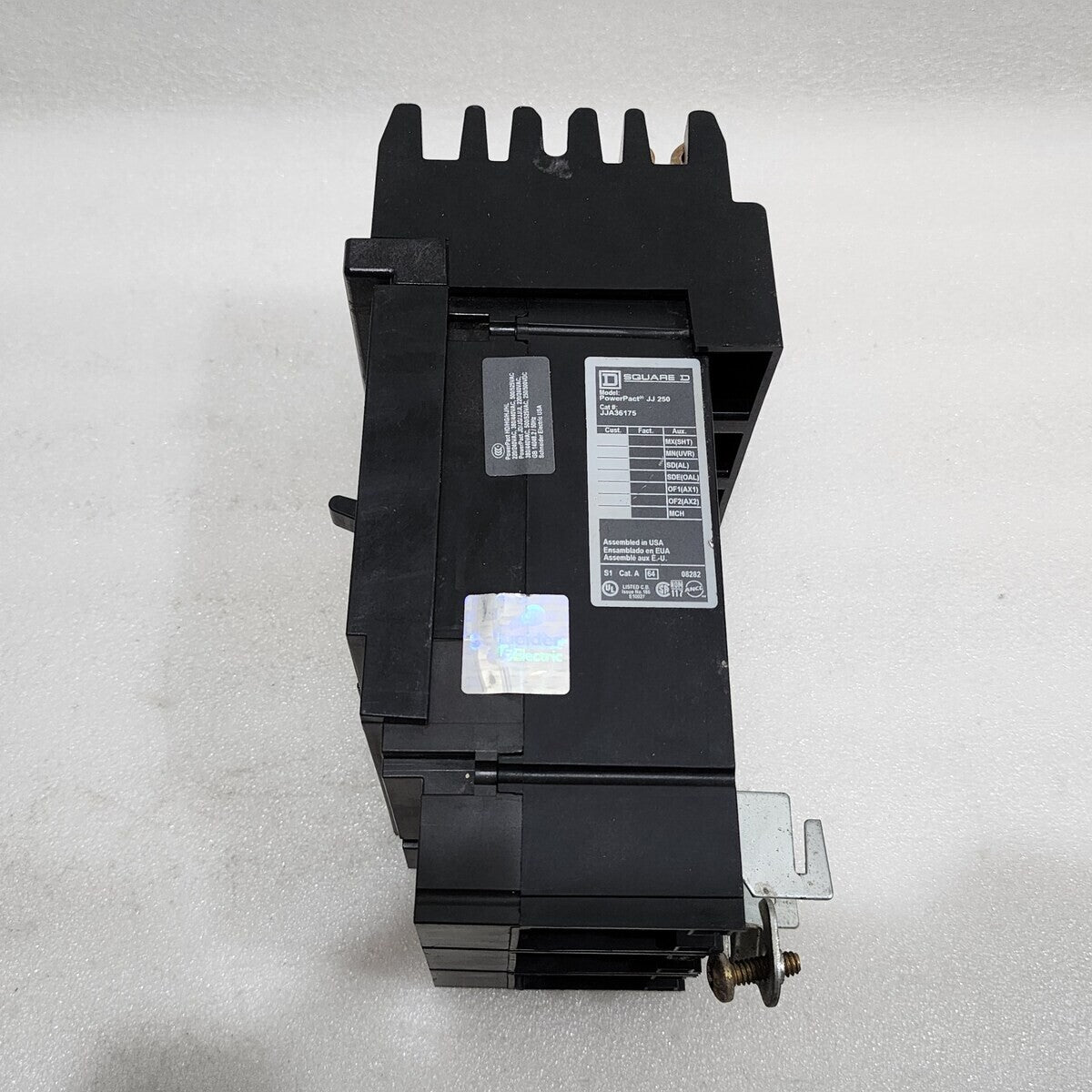 SQUARE D JJ 250 CIRCUIT BREAKER 175A JJA36175