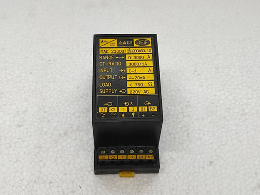 Deif TAC 210DG/3 Transducer 209460.10 220V