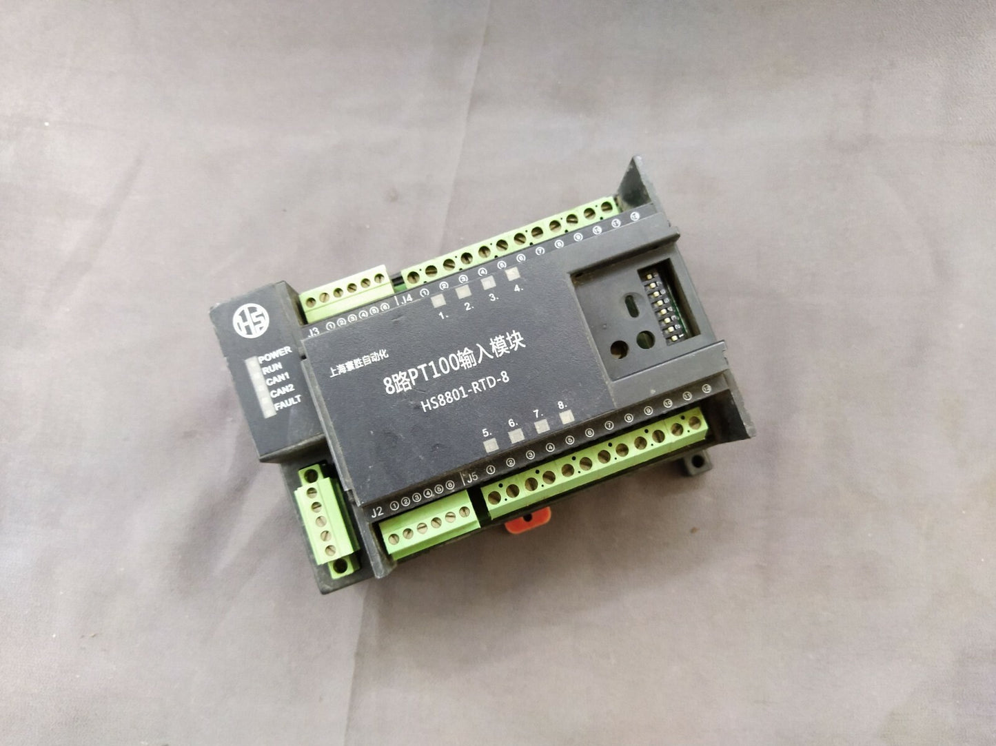 Shanghai Saisheng Automation HS8801-RTD-8 8-WAY PT100 Input Module
