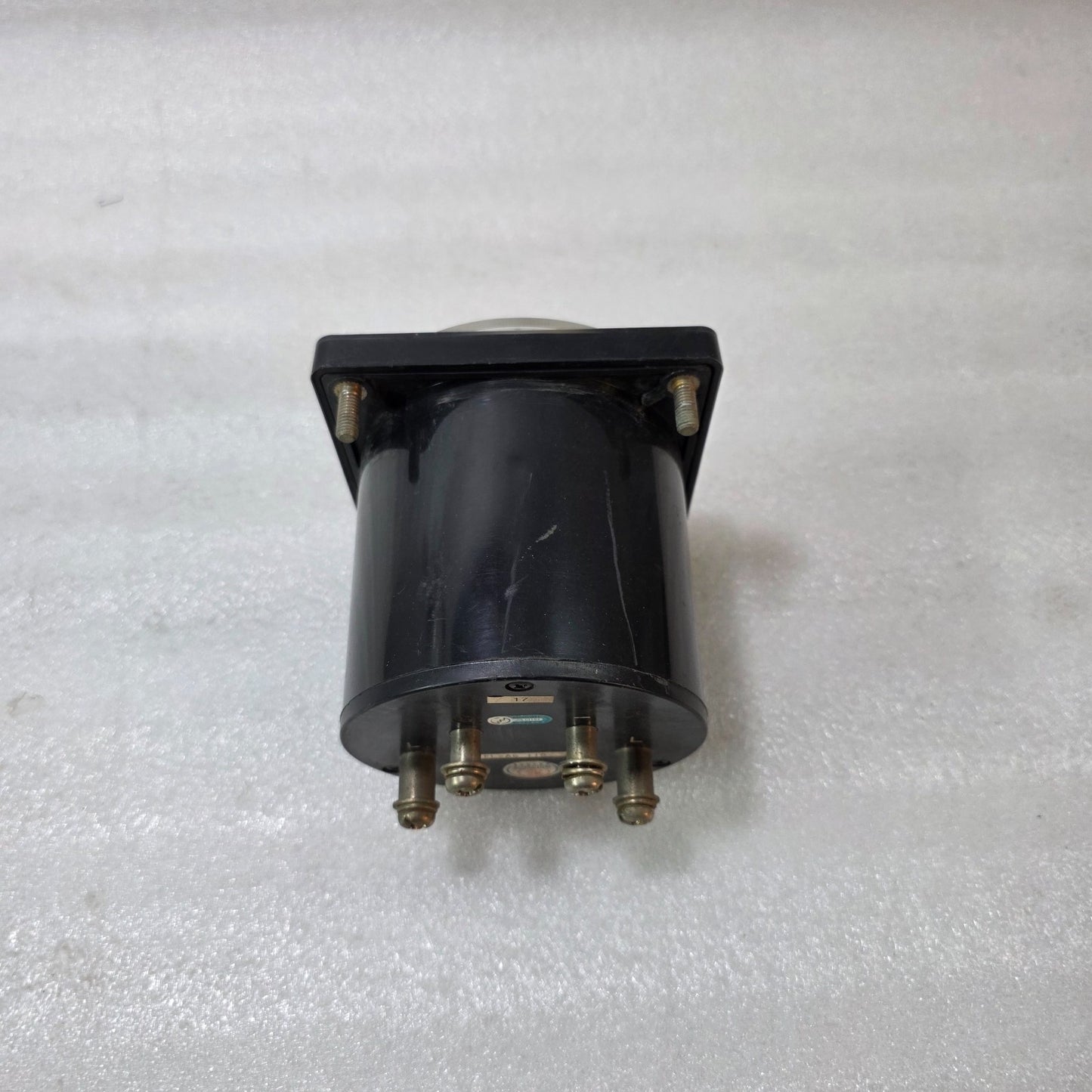 TOYO KEIKI DVF-11E ANALOG TEMPERATURE GAUGE 0–50°C PANEL METER | F.S. 2.7V