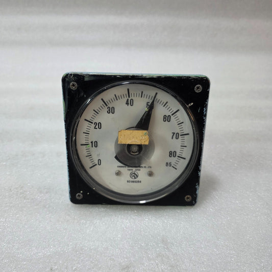TAMAGAWA SEIKI TS20N11E11 SYNCHRO INDICATOR GAUGE 0–85 PANEL METER 100/110V 50/6