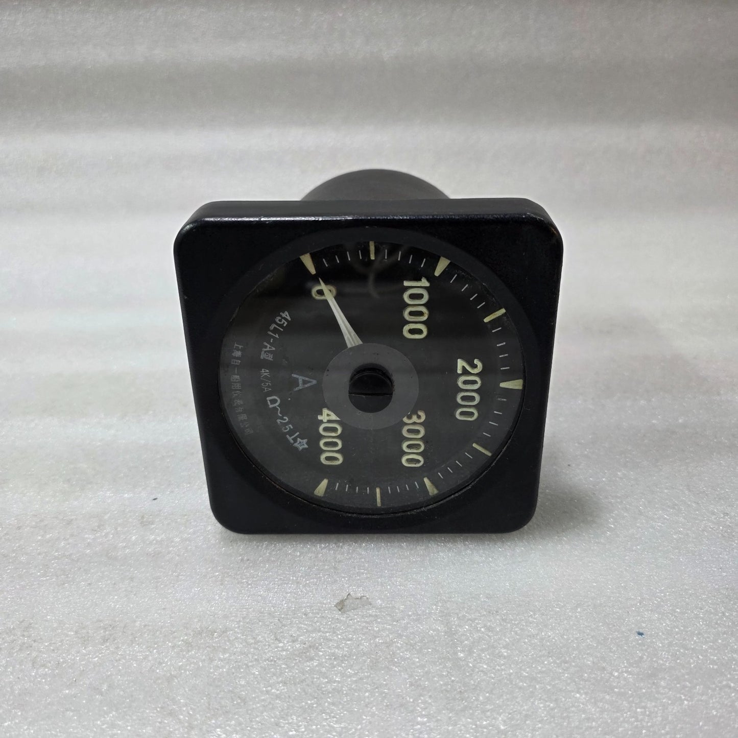 SHANGHAI ZI YI MARINE 45L1-A ANALOG AMMETER 0–4000A PANEL METER 4KV/5A INDUSTRIA